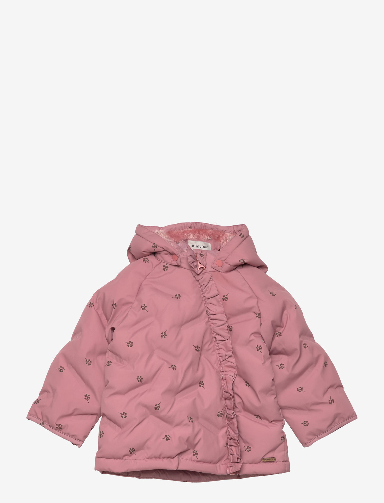 Minymo - Jacket quilted AOP - ash rose - 0