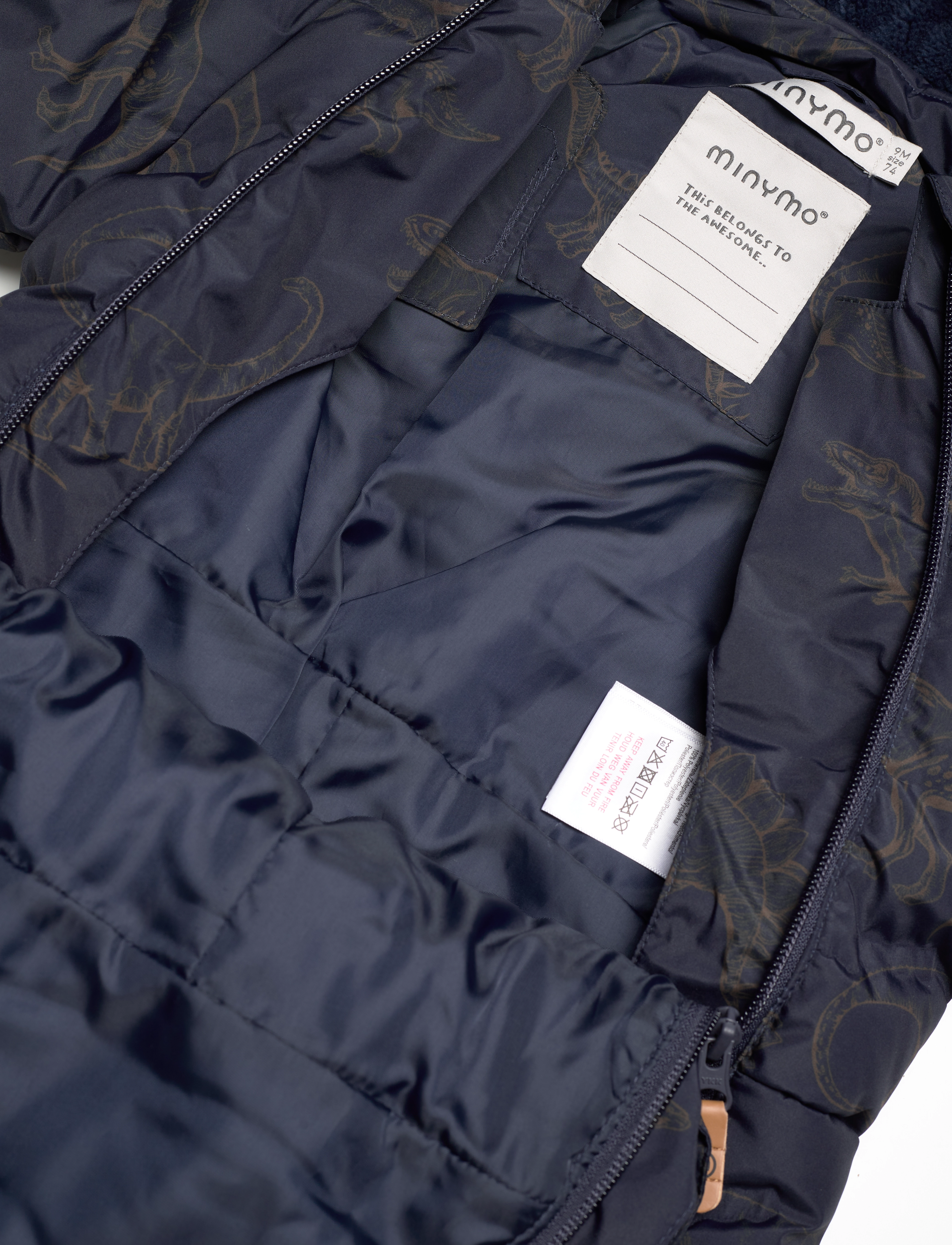 Minymo - Suit quilted AOP - parisian night - 2