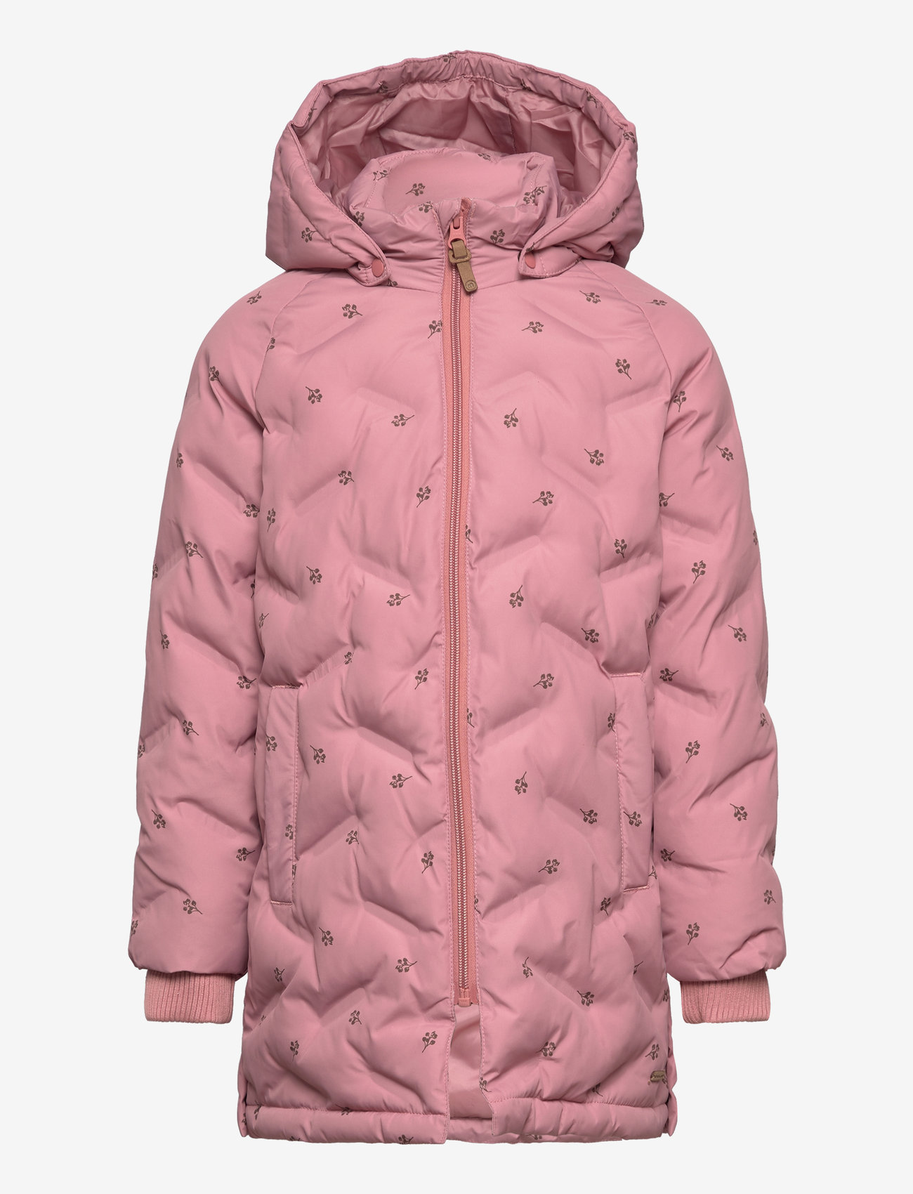 Minymo - Jacket quilted AOP - ash rose - 0