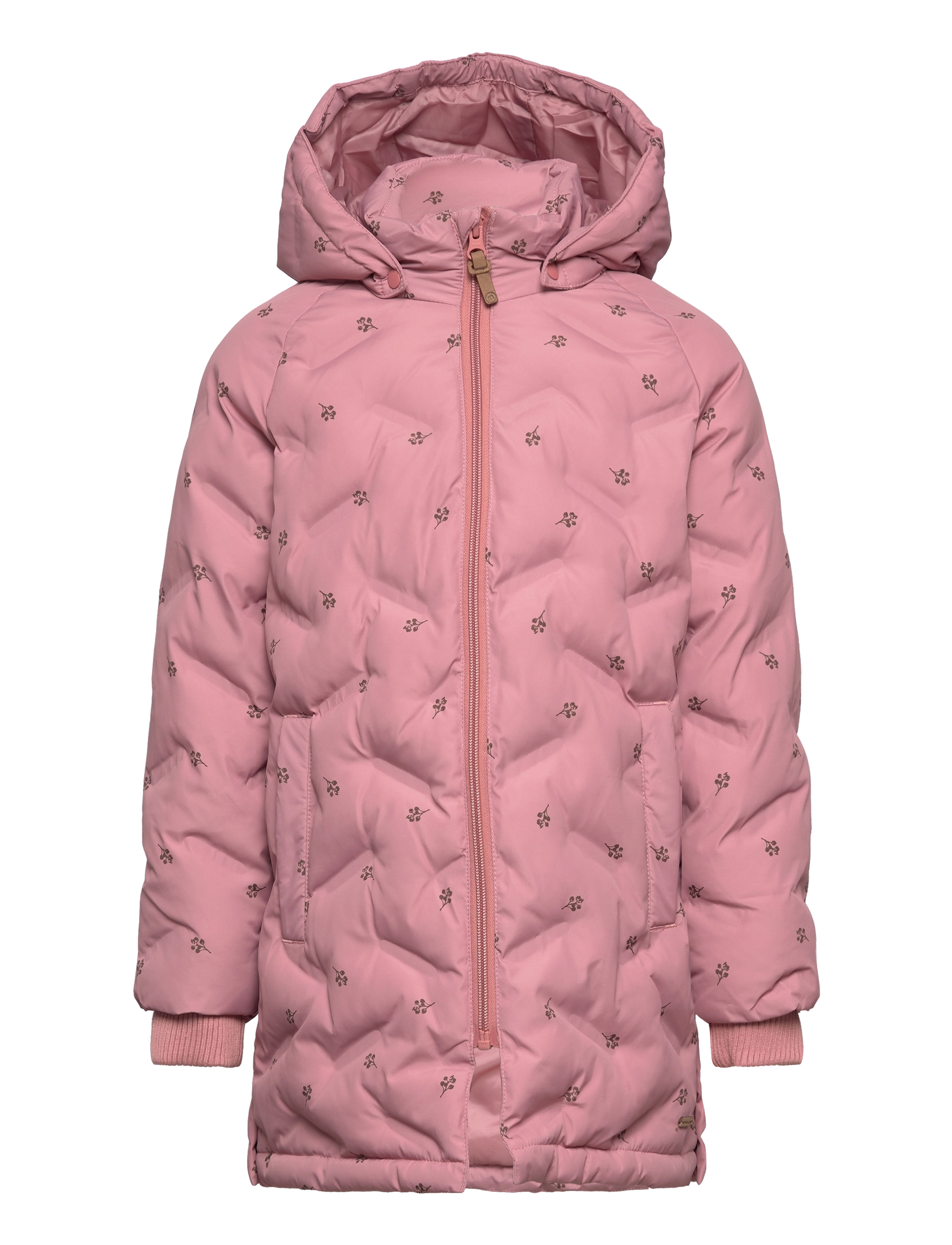 Jacket quilted AOP - ASH ROSE