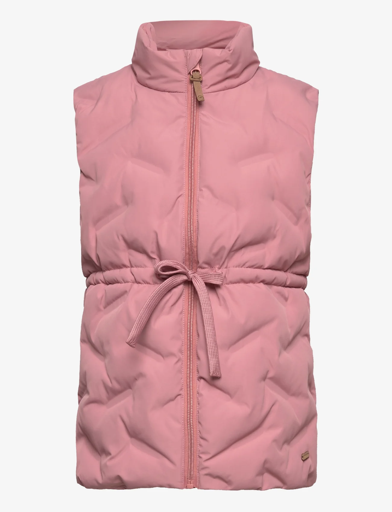 Minymo - Vest quilted - barn - ash rose - 0