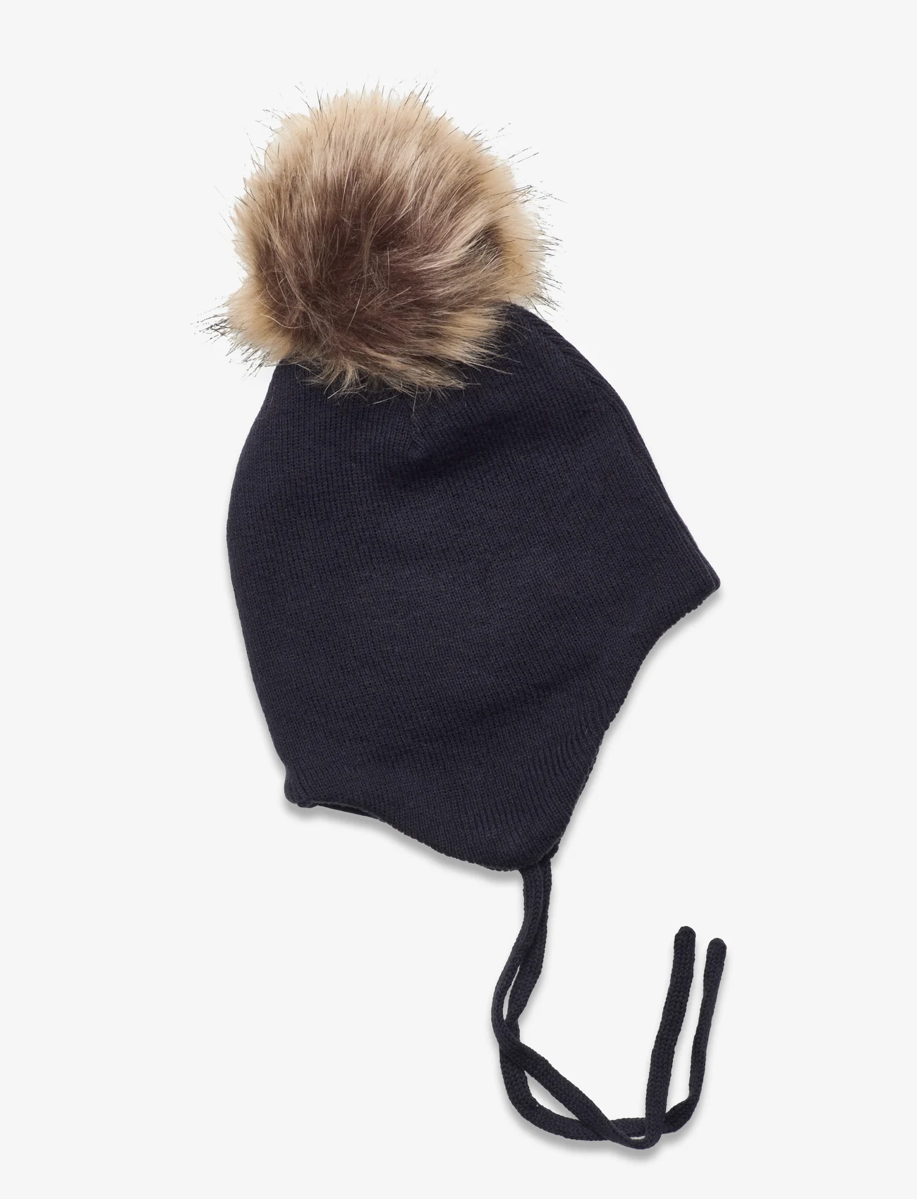 Minymo - Hat w. detachable fake fur - mažiausios kainos - parisian night - 0