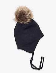 Minymo - Hat w. detachable fake fur - mažiausios kainos - parisian night - 0
