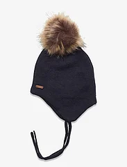 Minymo - Hat w. detachable fake fur - mažiausios kainos - parisian night - 1
