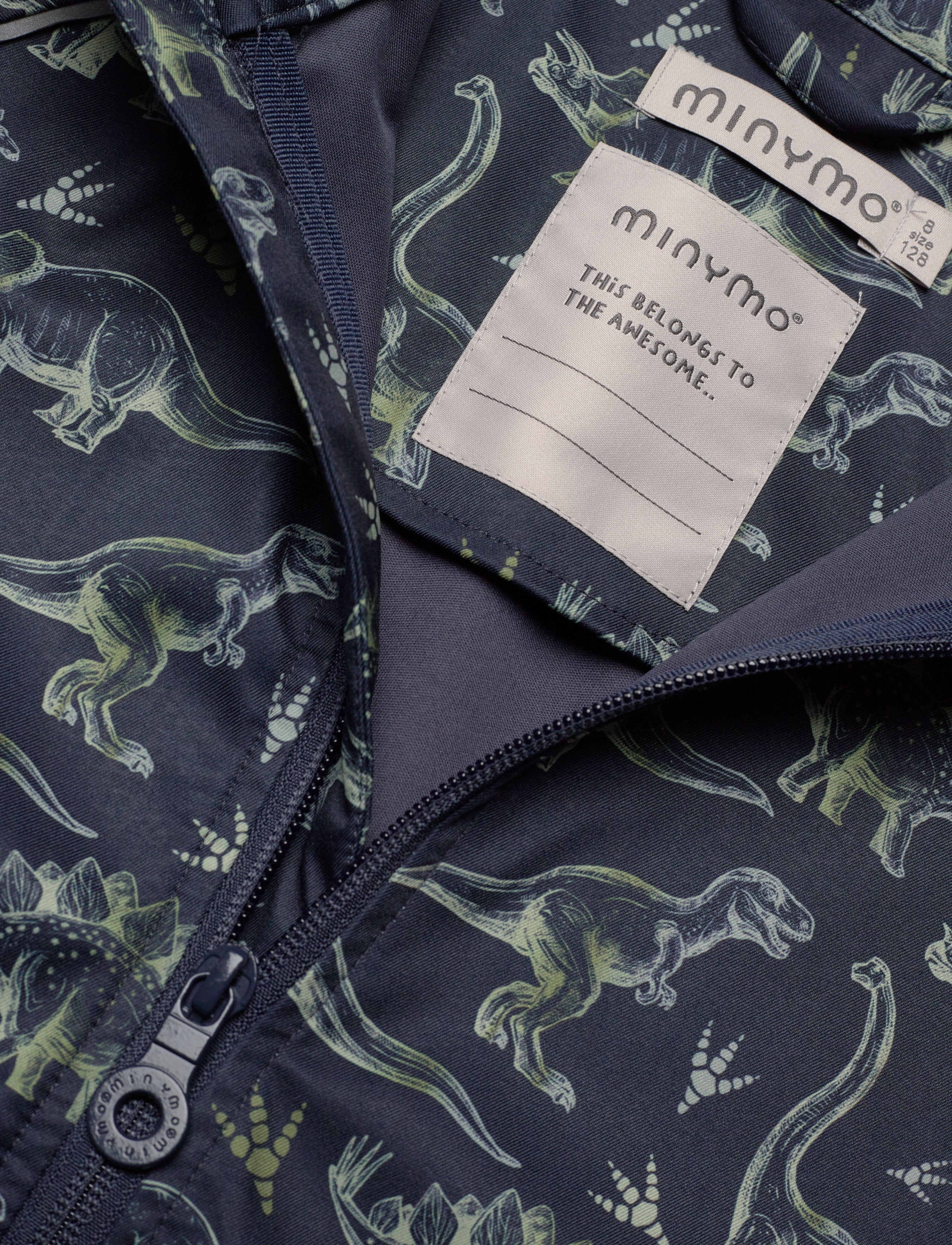 Minymo - Softshell Jacket AOP - blue nights - 2