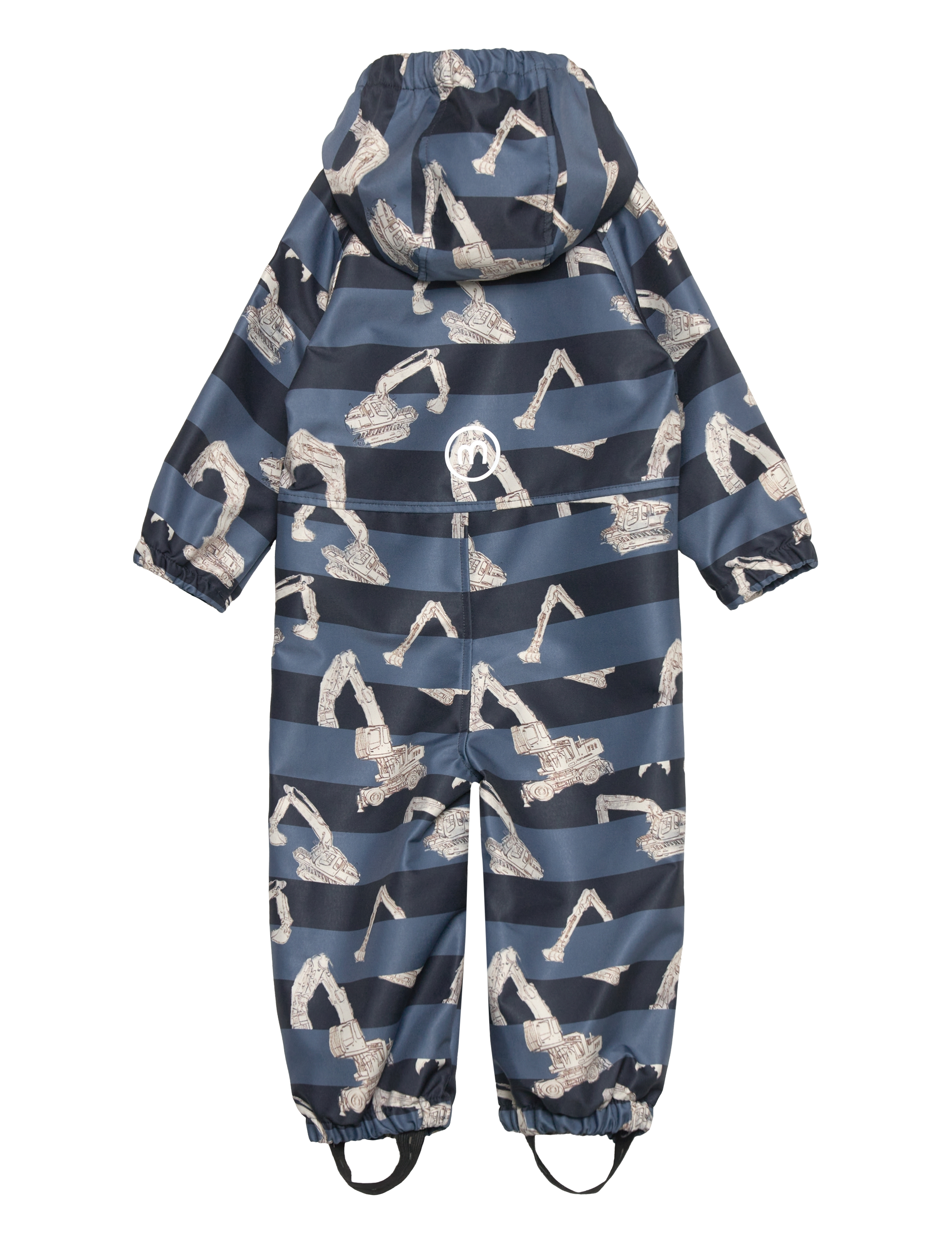 Minymo - Softshell Suit AOP - blue nights - 1