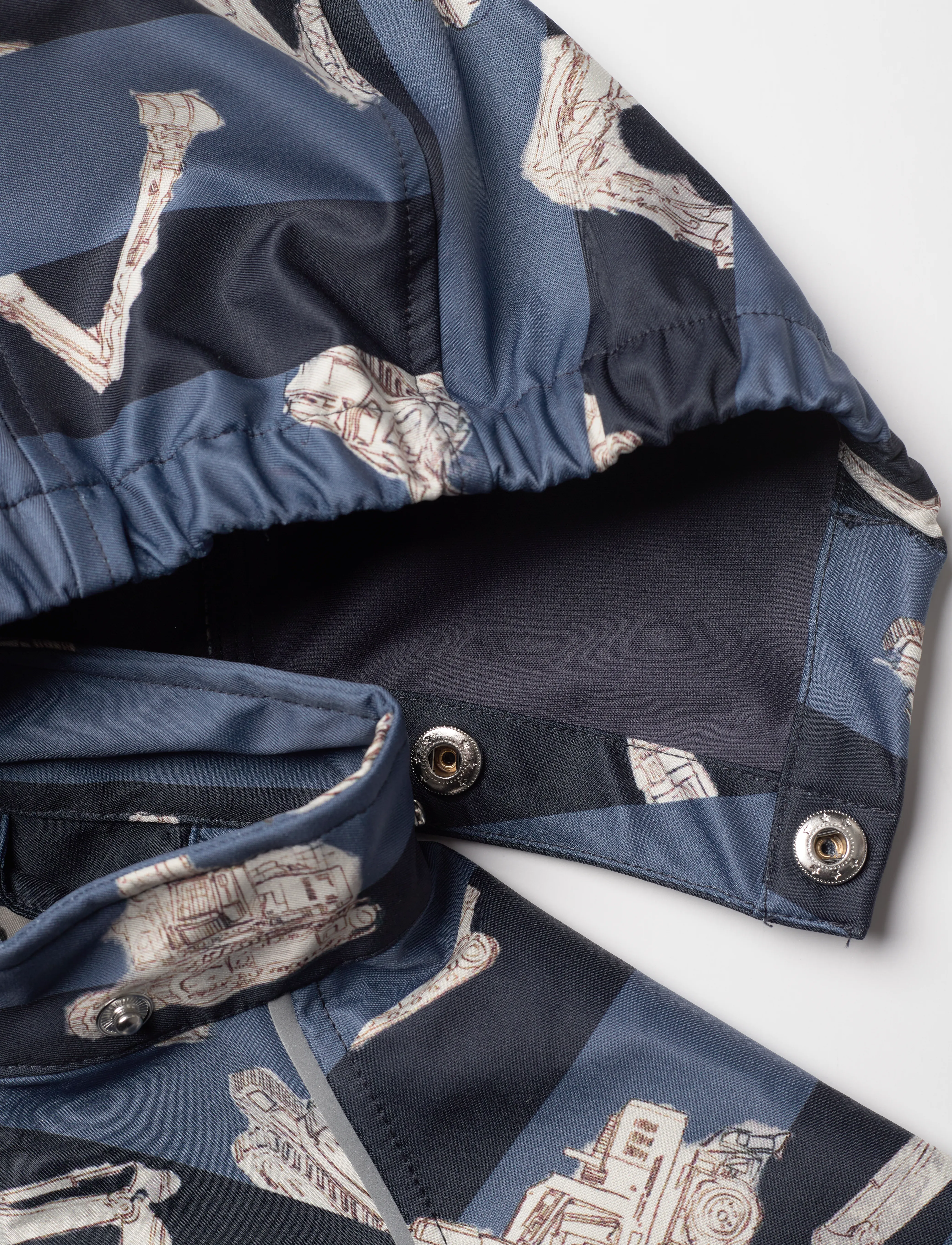 Minymo - Softshell Suit AOP - blue nights - 3