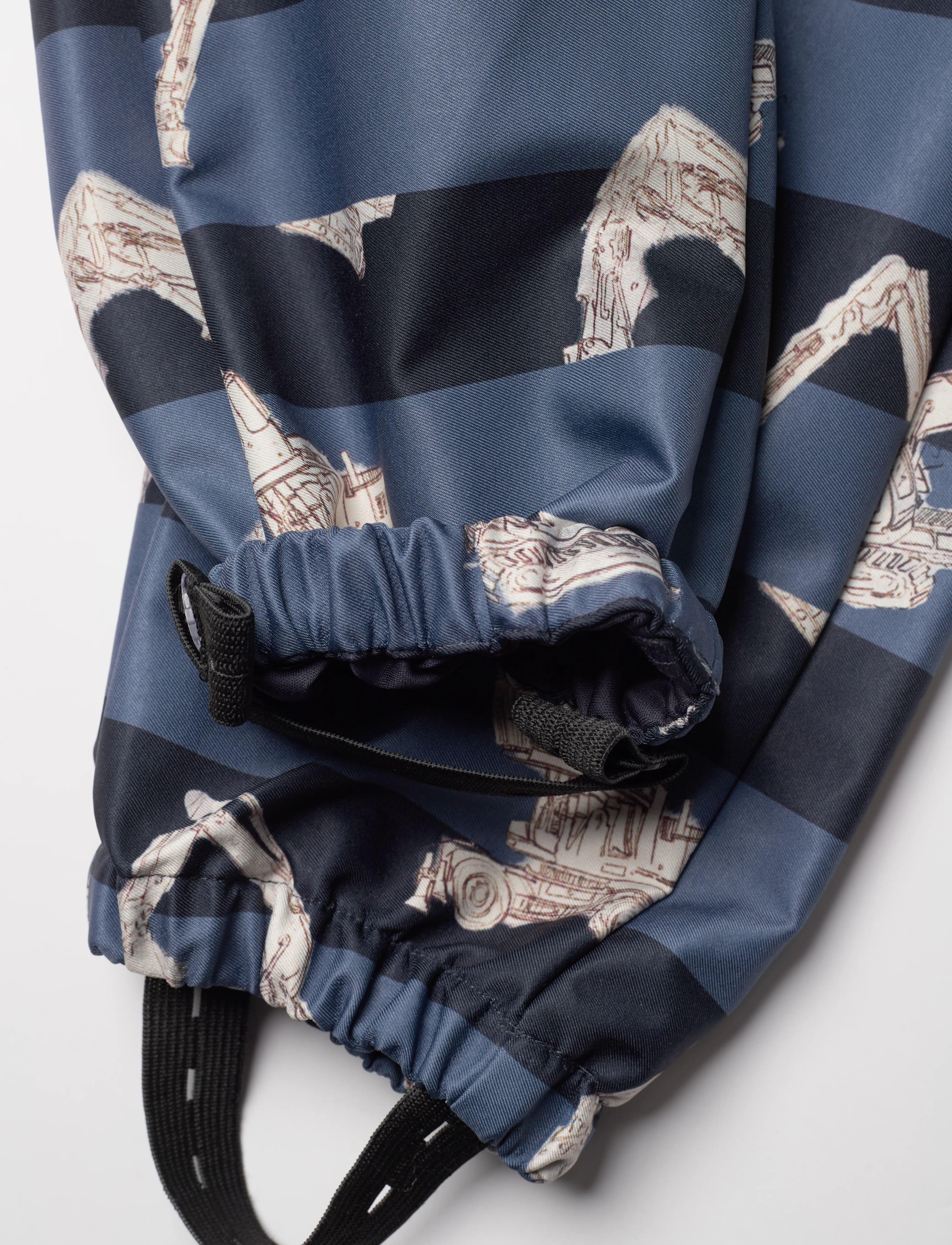 Minymo - Softshell Suit AOP - blue nights - 5