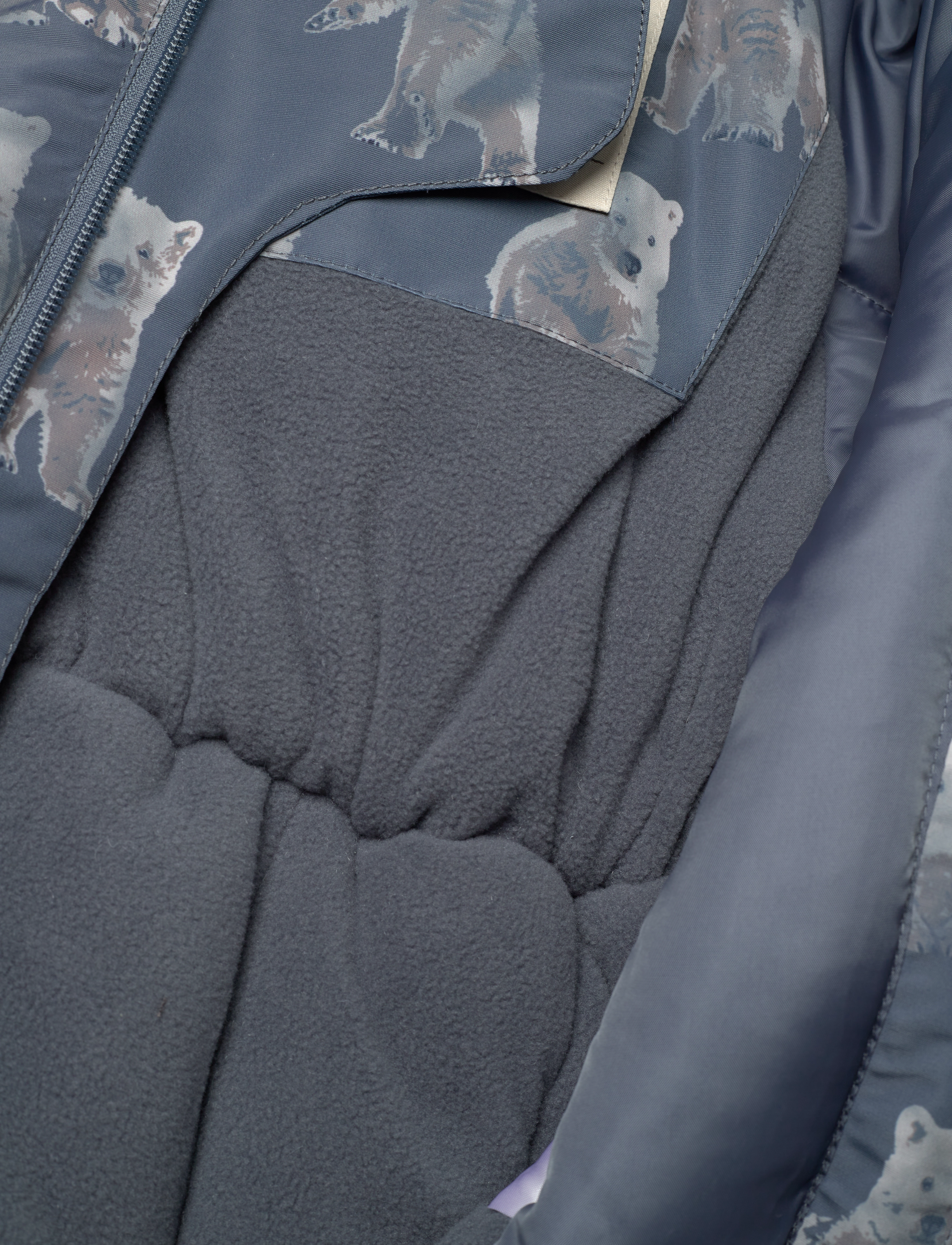 Minymo - Snow Suit AOP - stormy weather - 4