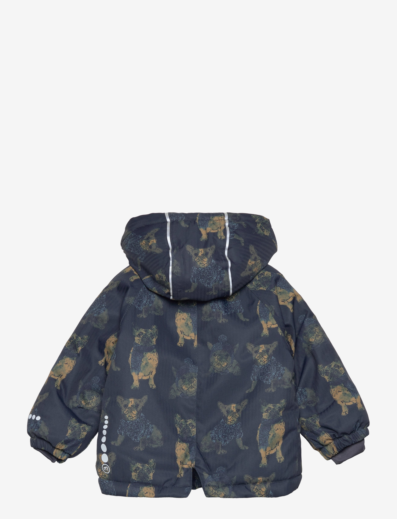 Minymo - Snow Jacket AOP - talvejoped - navy - 1