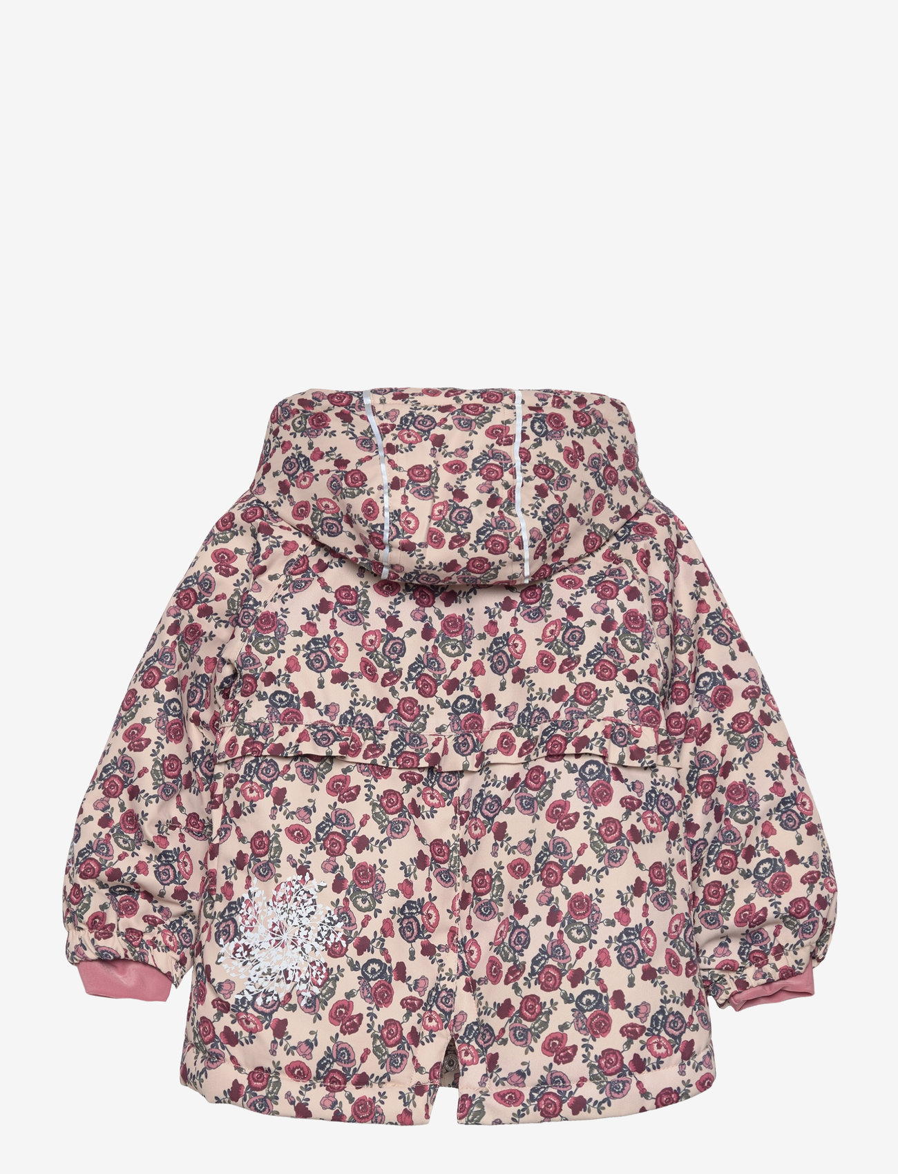 Minymo - Snow Jacket AOP - smoke gray - 1