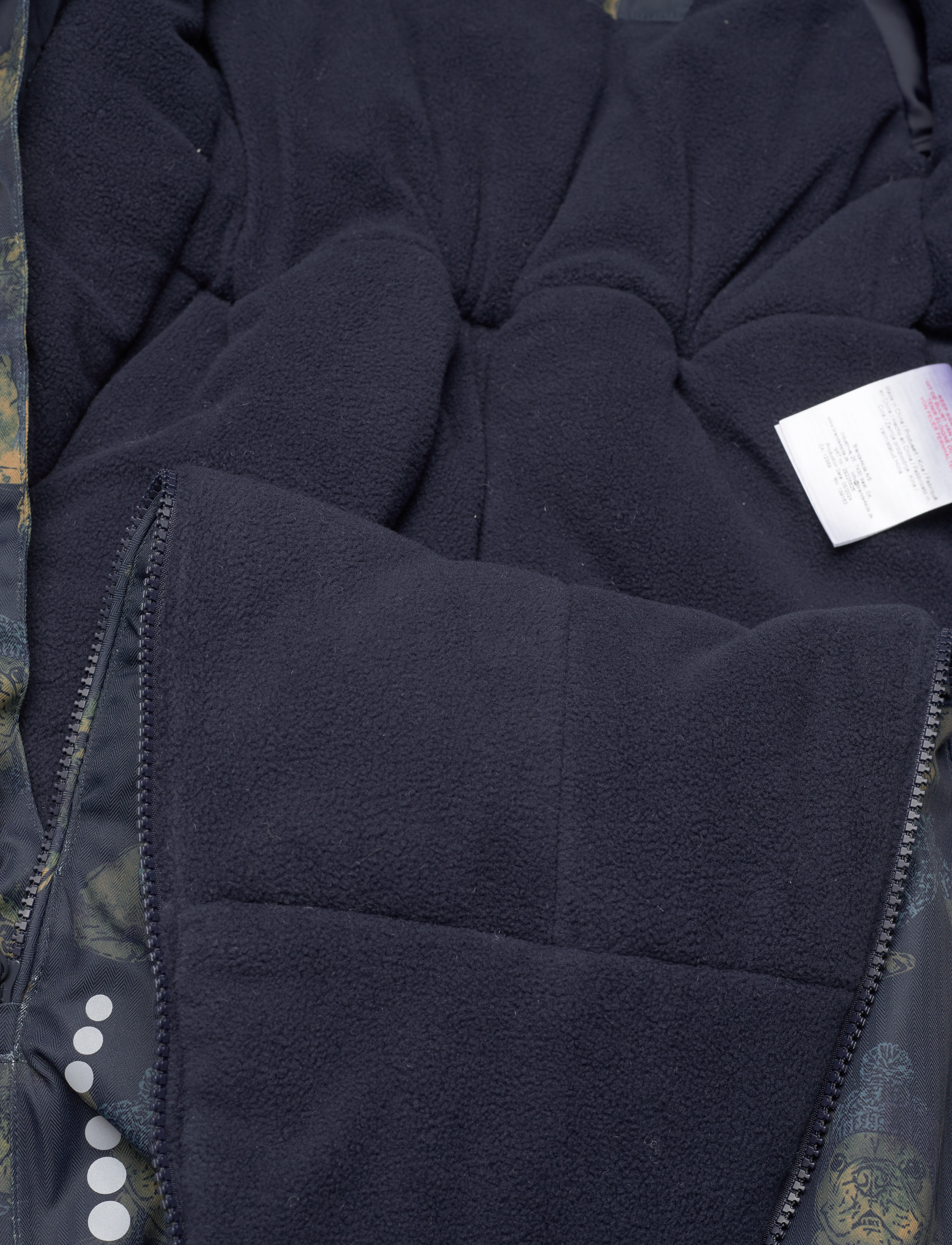 Minymo - Snow Suit AOP - børn - navy - 5