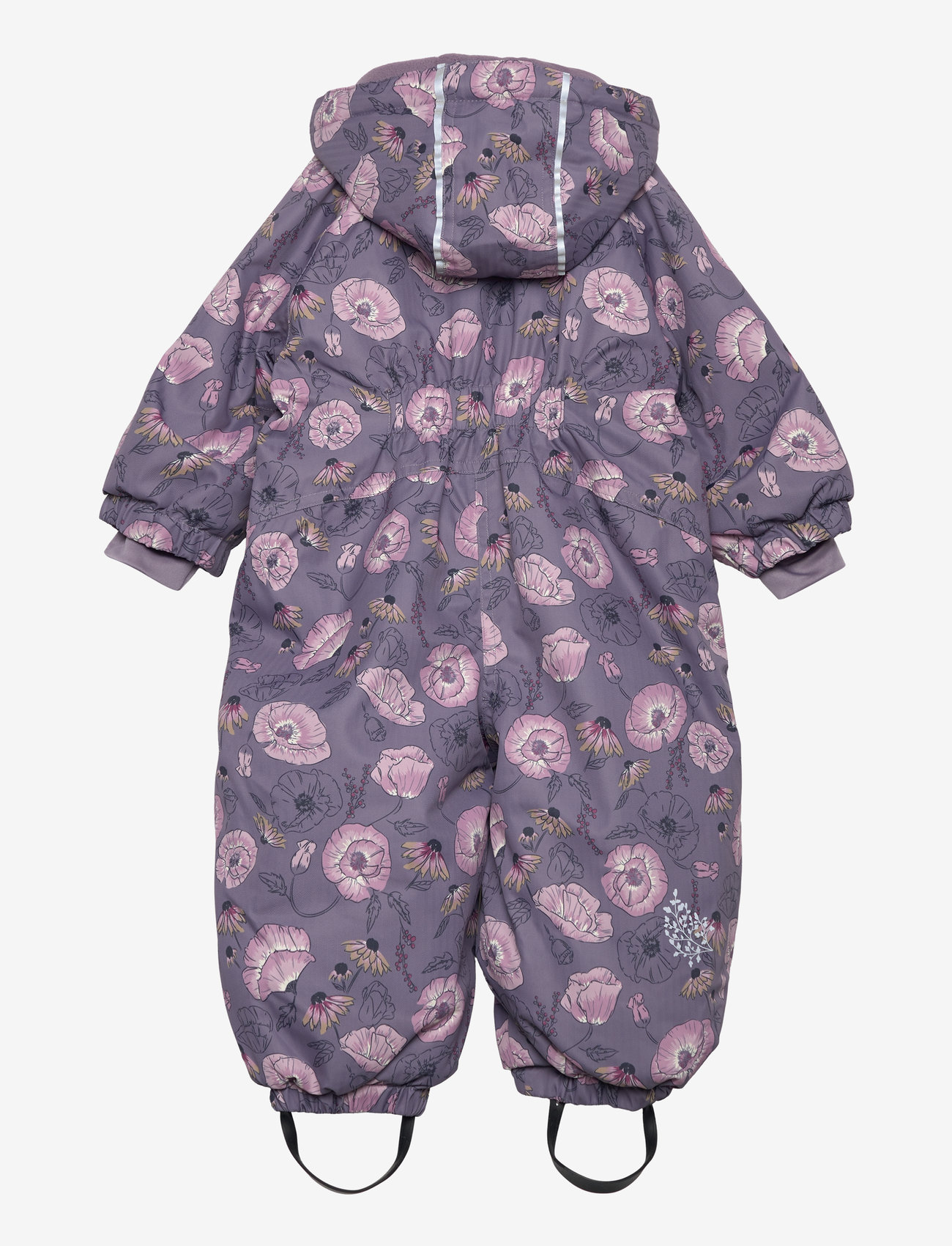 Minymo - Snow Suit AOP - vinteroveraller - orchid haze - 1