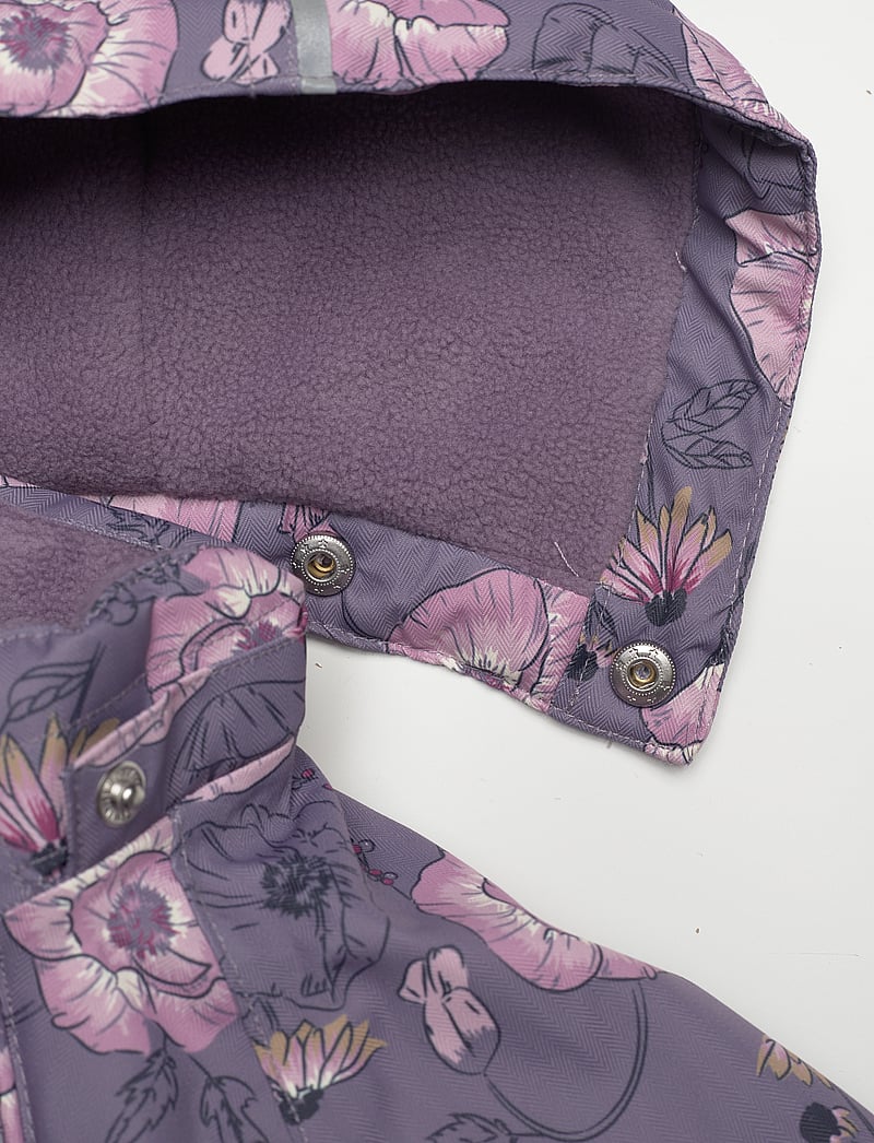 Minymo - Snow Suit AOP - vinteroveraller - orchid haze - 3