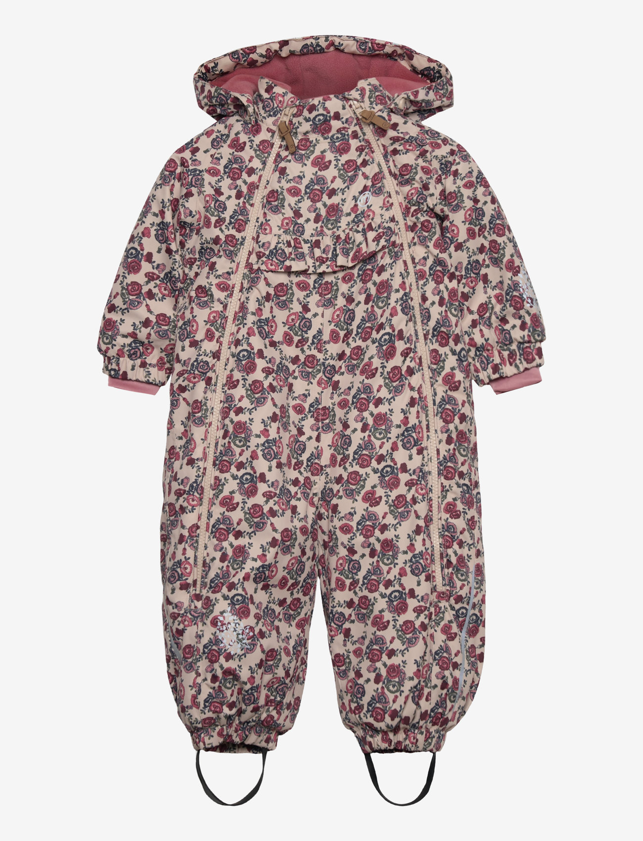 Minymo - Snow Suit AOP - odzież wierzchnia - smoke gray - 0