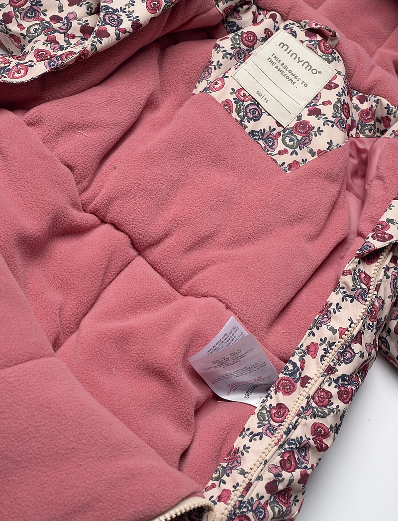 Minymo - Snow Suit AOP - talvekombinesoon - smoke gray - 5