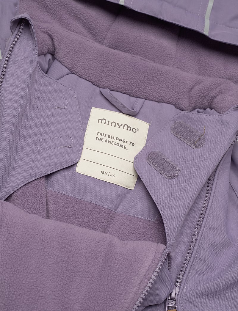 Minymo - Snow Suit - shop efter alder - purple sage - 2