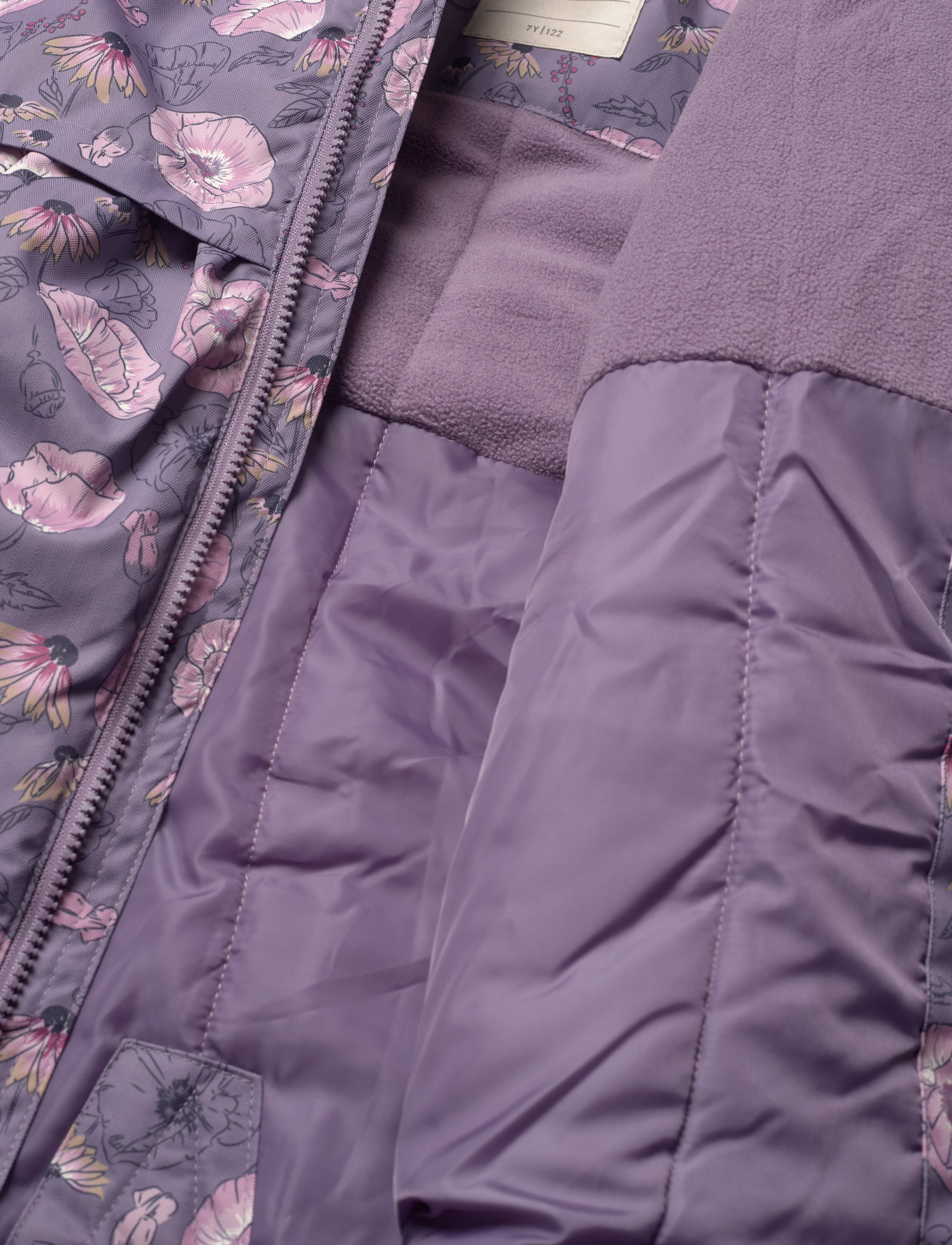 Minymo - Snow Jacket - vinterjackor - orchid haze - 5