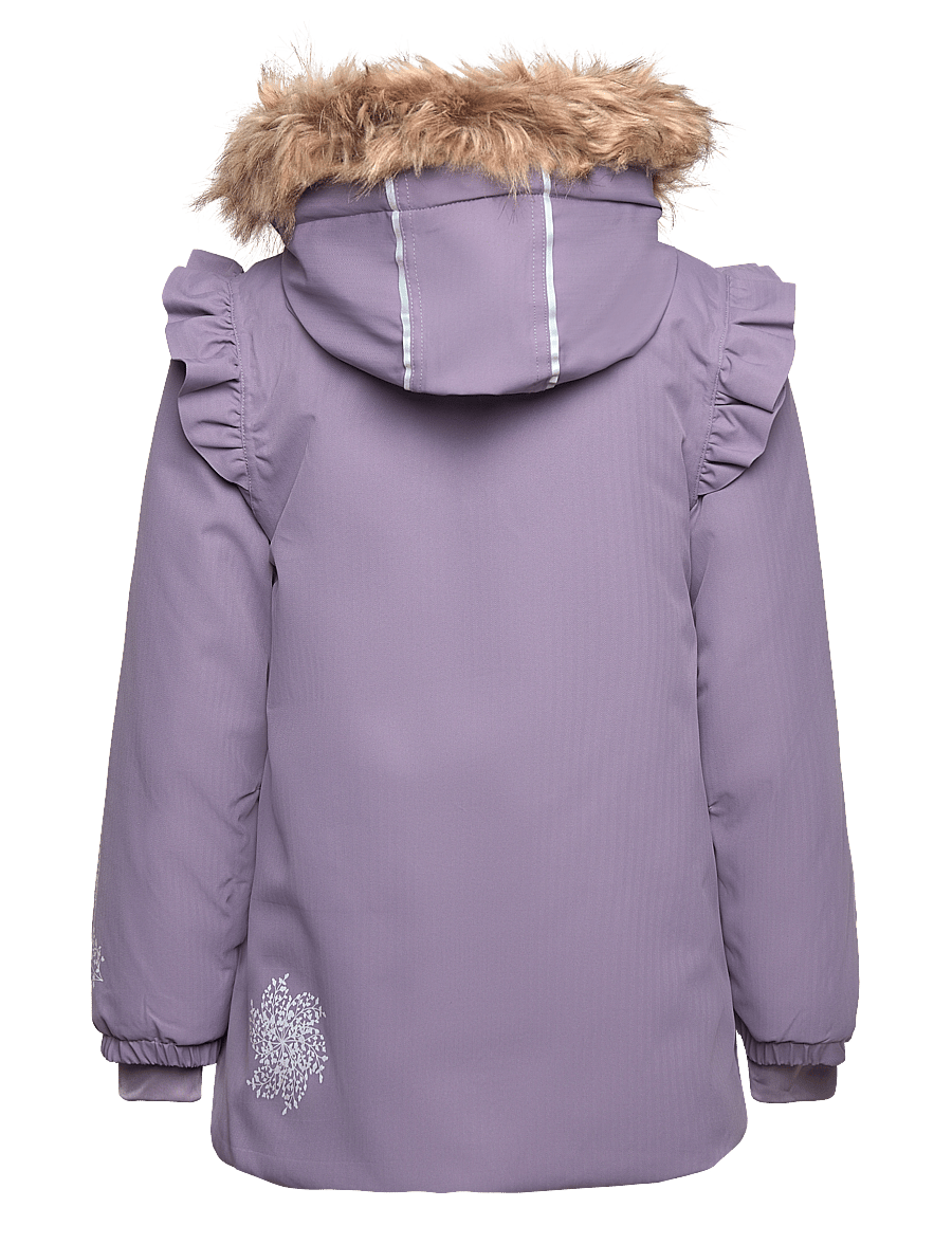 Minymo - Snow Jacket - dúnjakkar - purple sage - 1