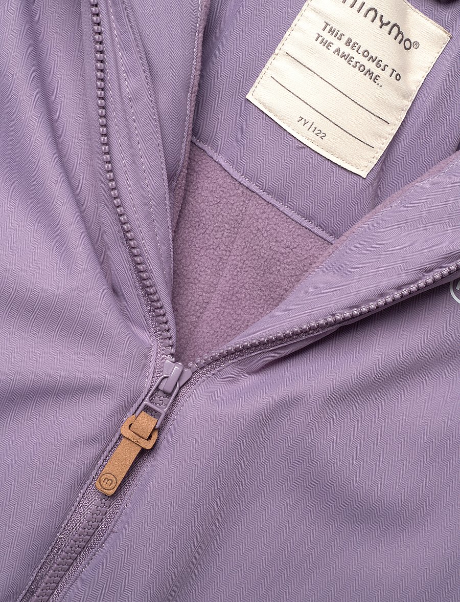 Minymo - Snow Jacket - dúnjakkar - purple sage - 2