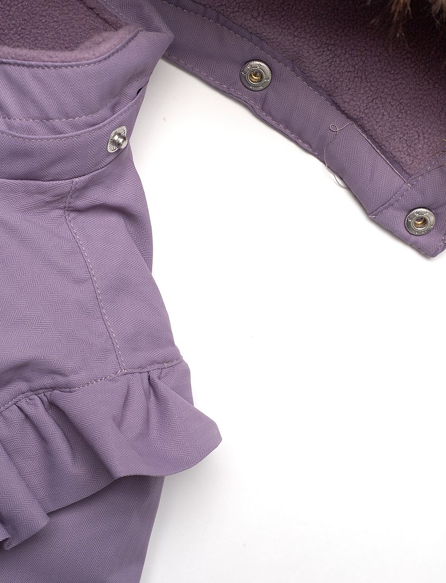 Minymo - Snow Jacket - dúnjakkar - purple sage - 5