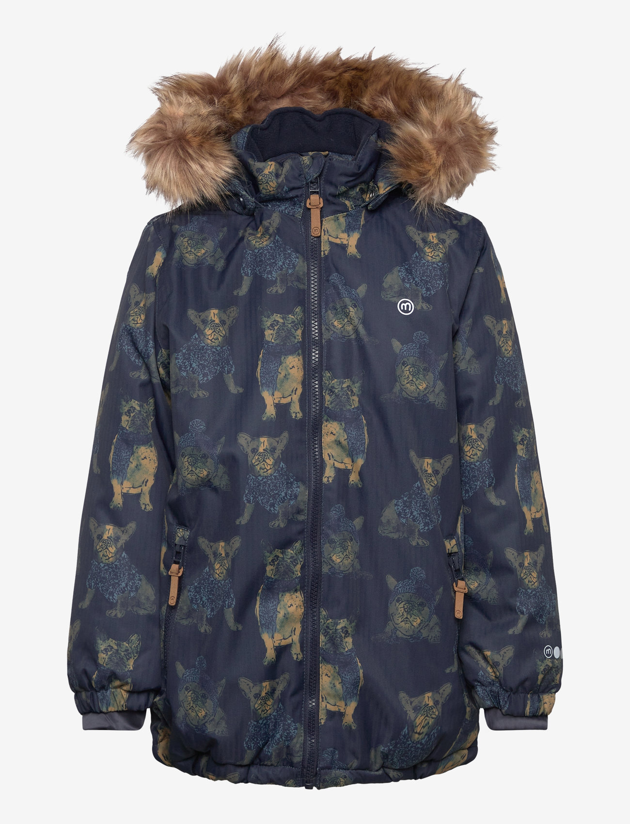 Minymo - Snow Jacket - skidjackor - navy - 0
