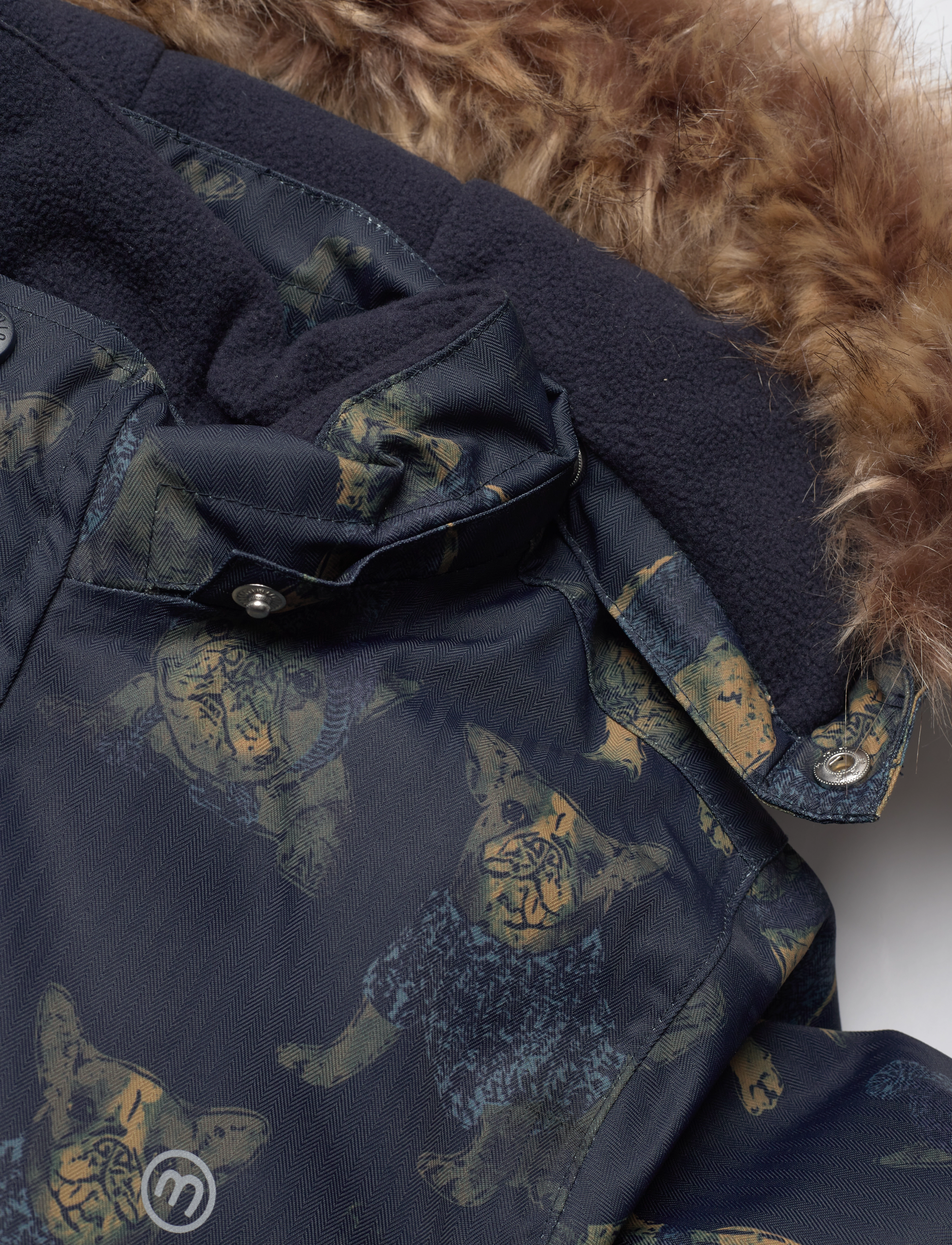 Minymo - Snow Suit AOP - navy - 3