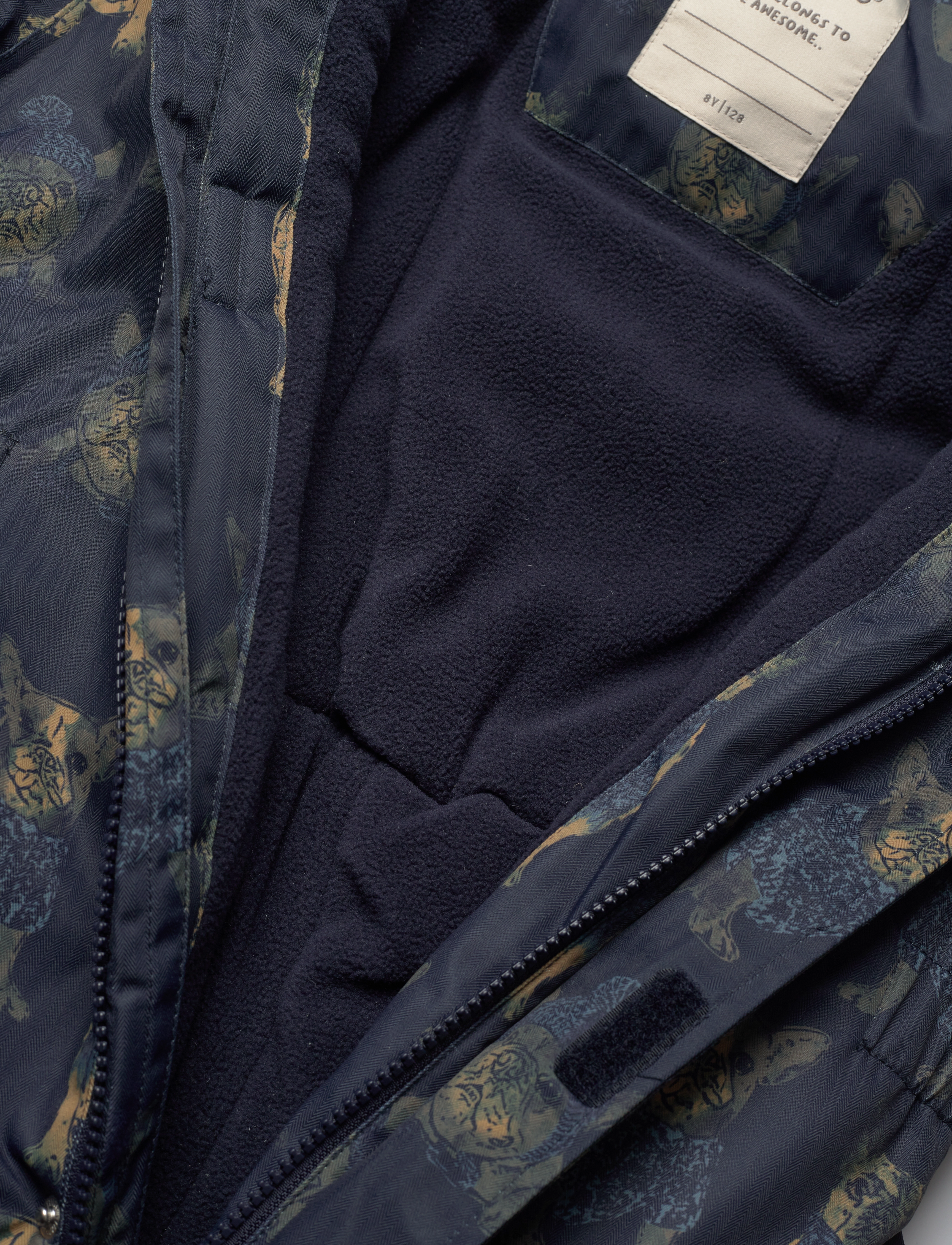 Minymo - Snow Suit AOP - navy - 5