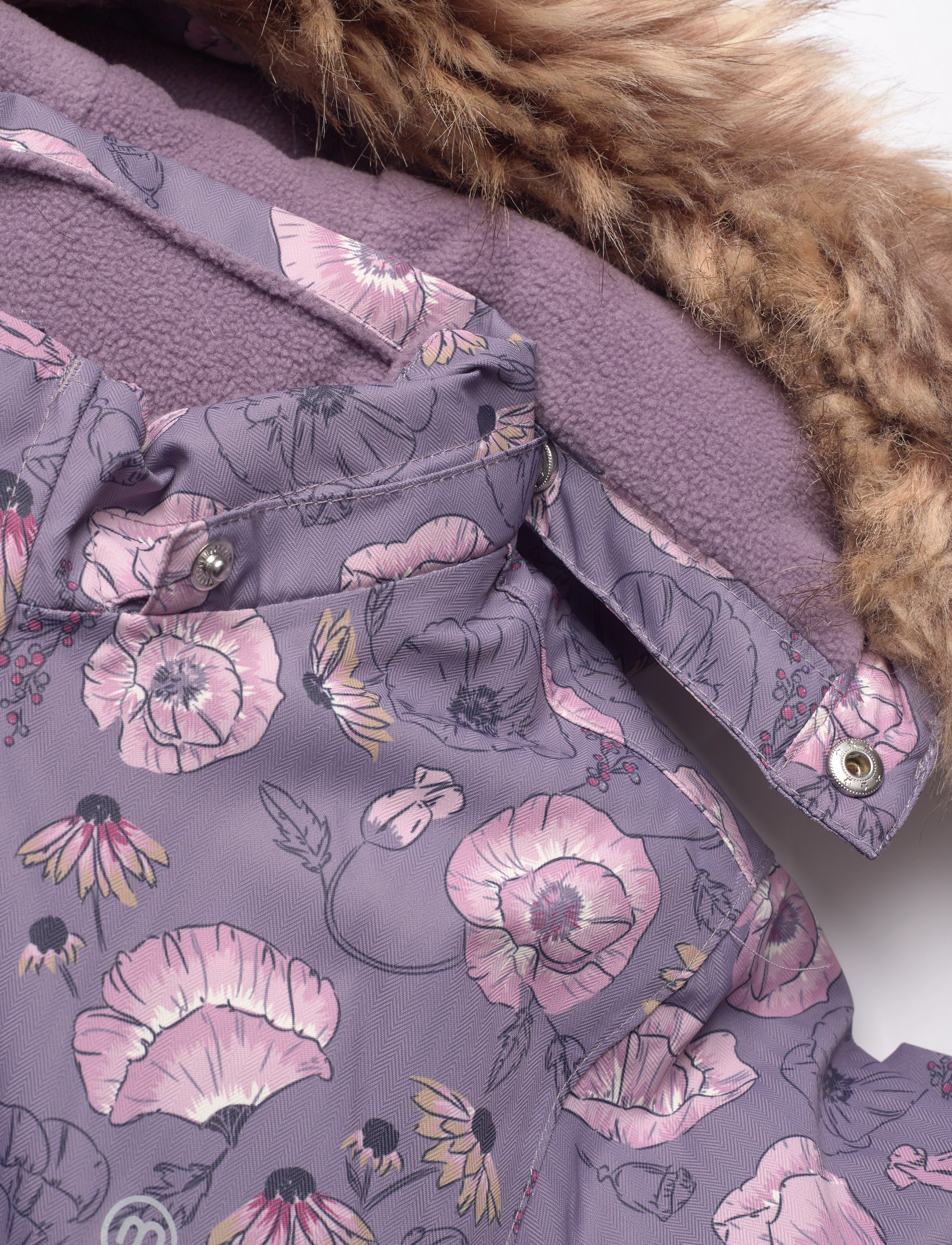 Minymo - Snow Suit AOP - orchid haze - 3
