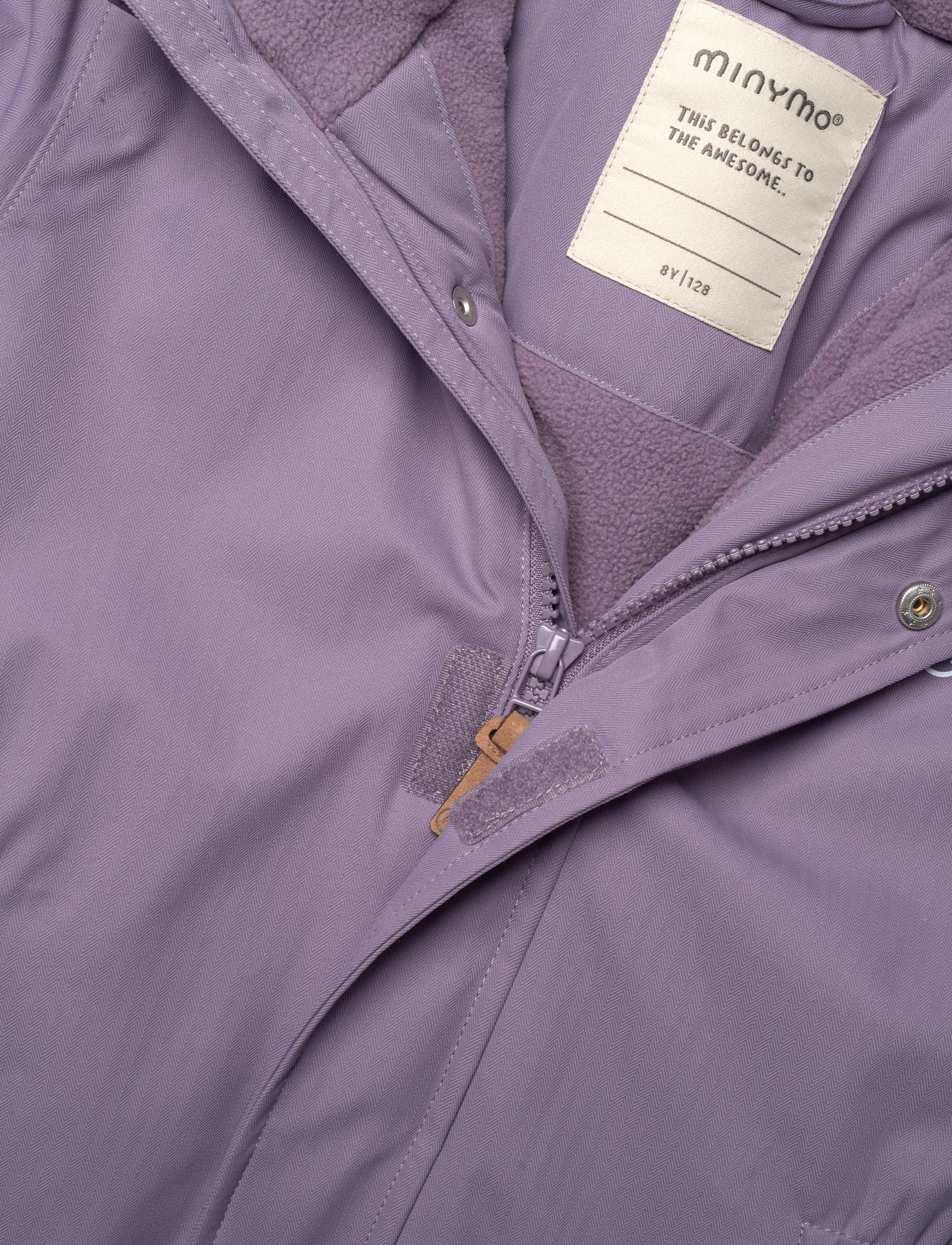 Minymo - Snow Suit - purple sage - 2