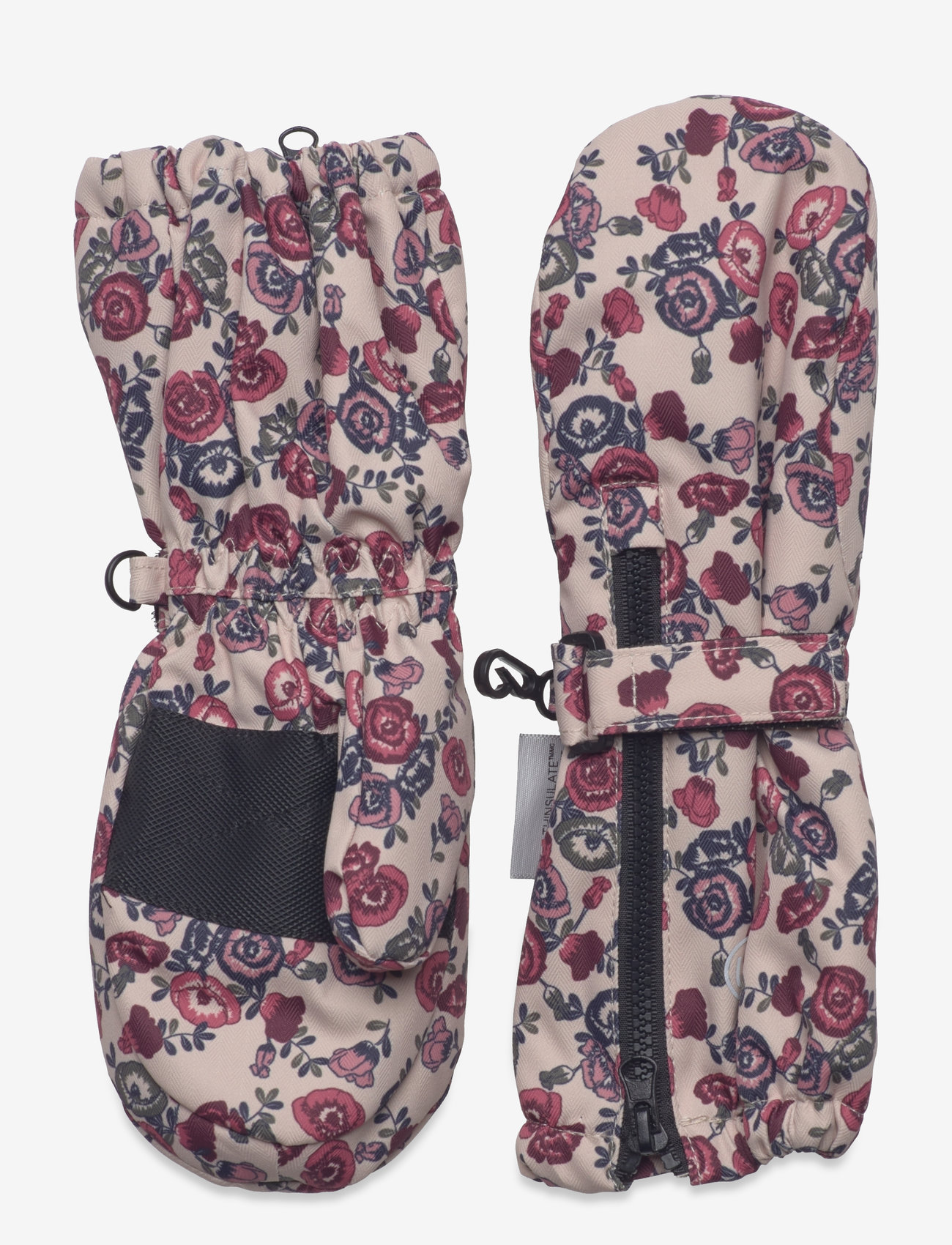 Minymo - Mittens - vantar - smoke gray - 0