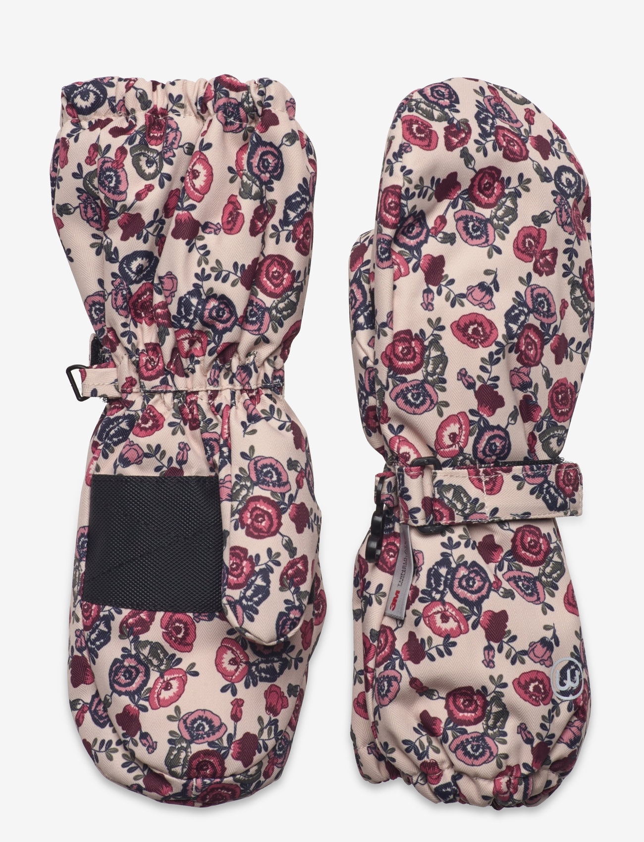 Minymo - Mittens - smoke gray - 0