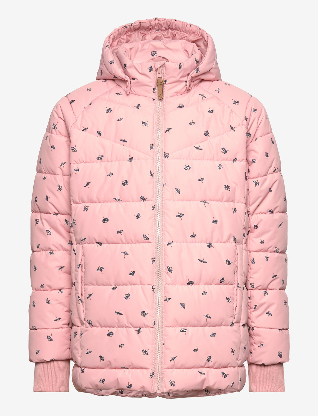 Minymo - Jacket quilted AOP - mellow rose - 0
