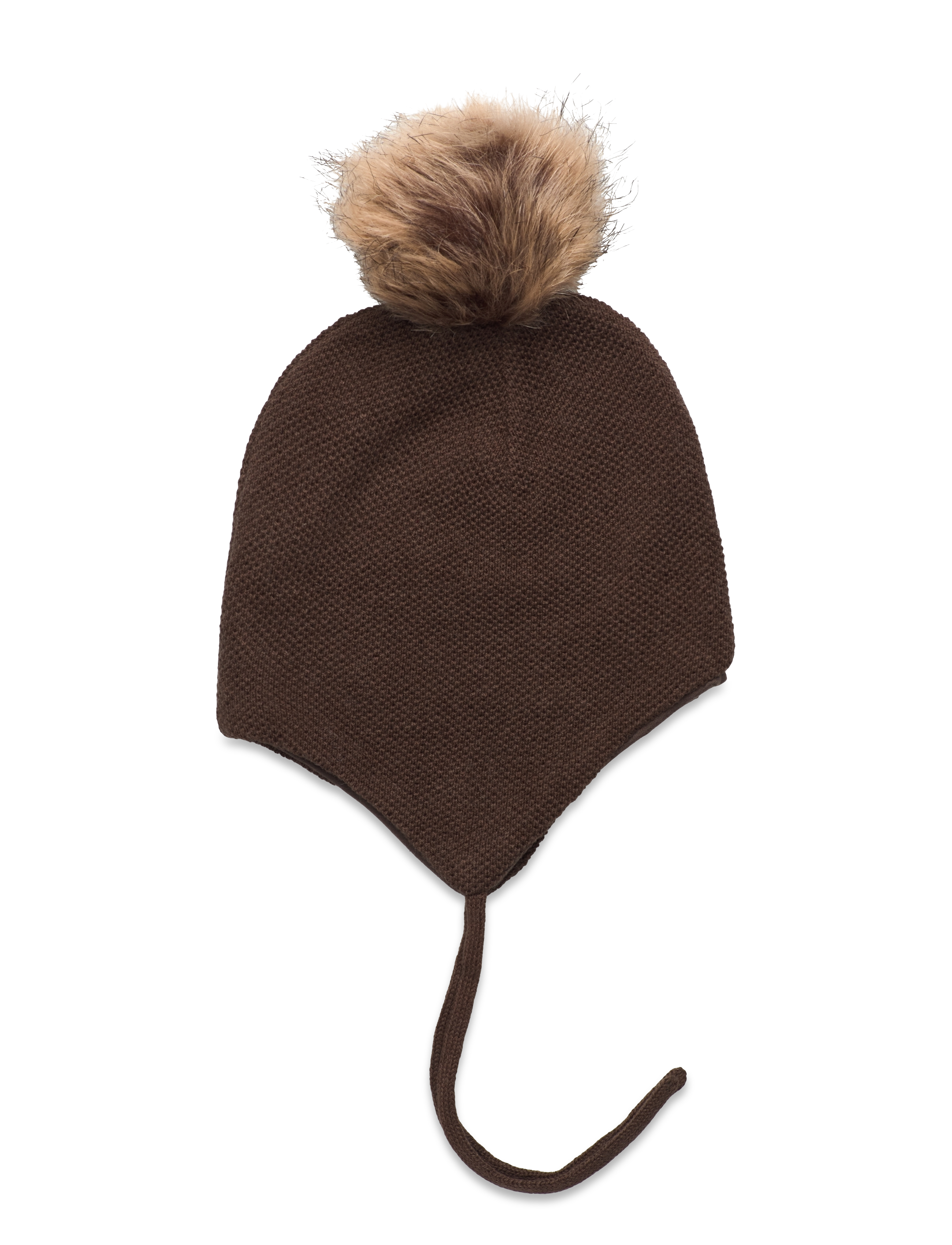Minymo - Hat w. detachable fake fur - lowest prices - canteen - 1