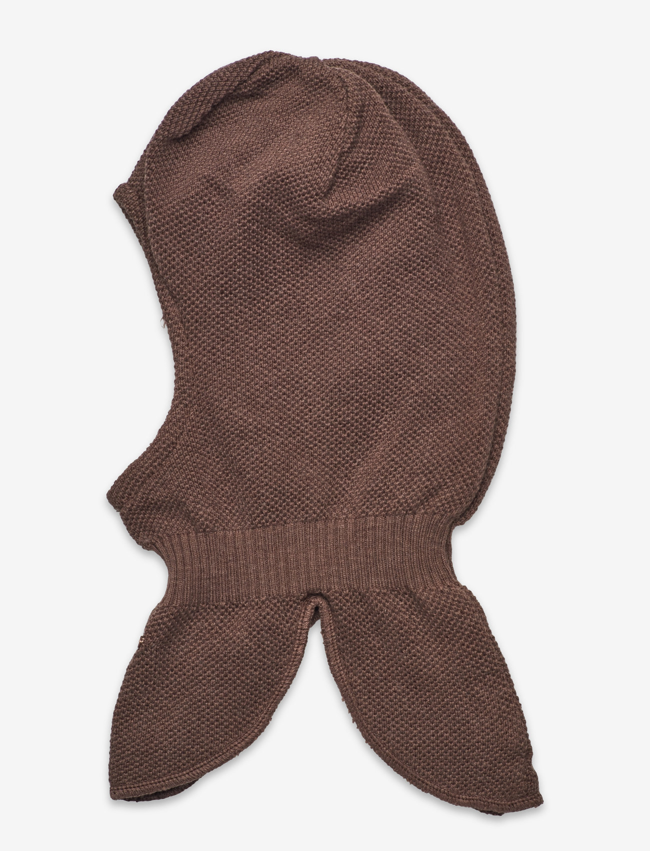 Minymo - Balaclava structure knit - winter accessories - canteen - 1