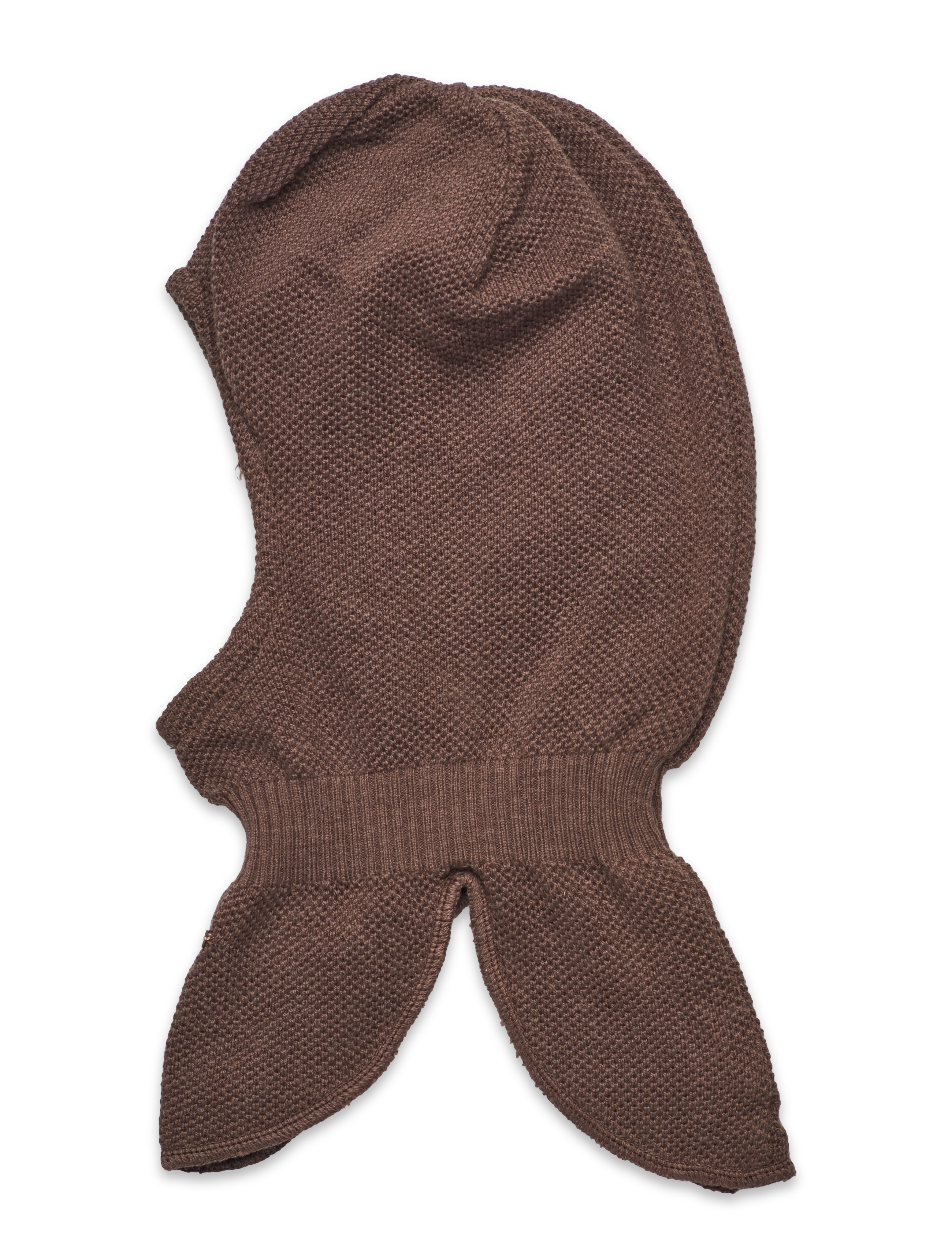 Minymo - Balaclava structure knit - canteen - 1