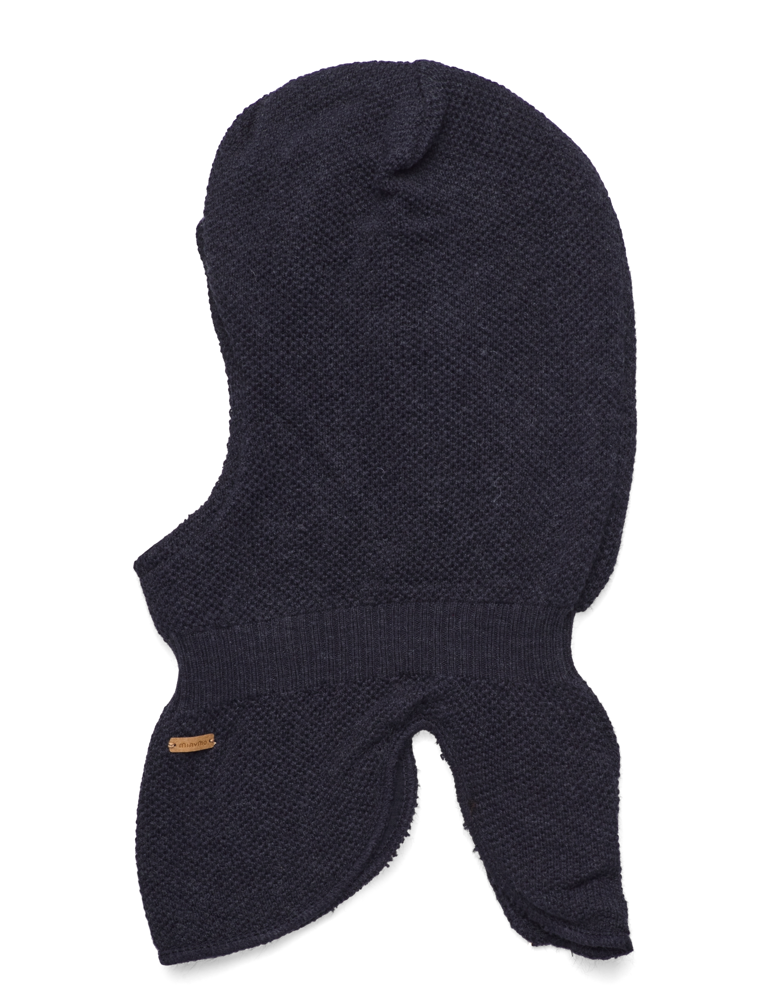 Minymo - Balaclava structure knit - parisian night - 1