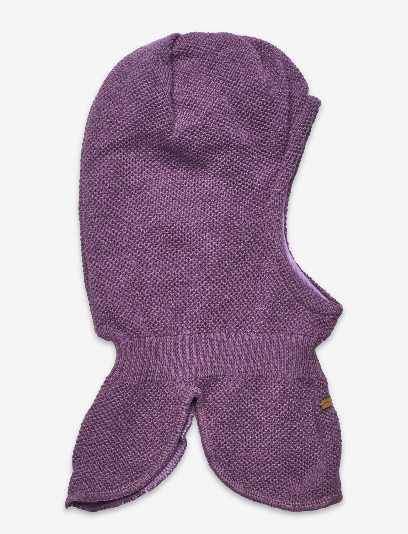 Minymo - Balaclava structure knit - purple sage - 0