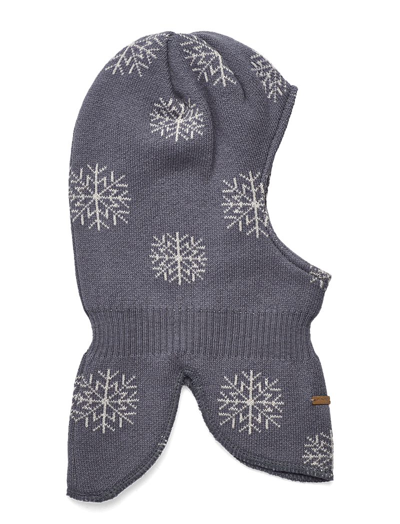 Minymo - Balaclava knit w. pattern - talveaksessuaarid - stormy weather - 0