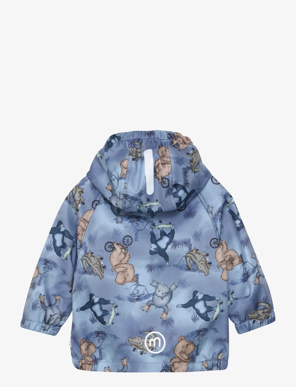 Minymo - Softshell Jacket AOP - herbstjacken - flint stone - 1