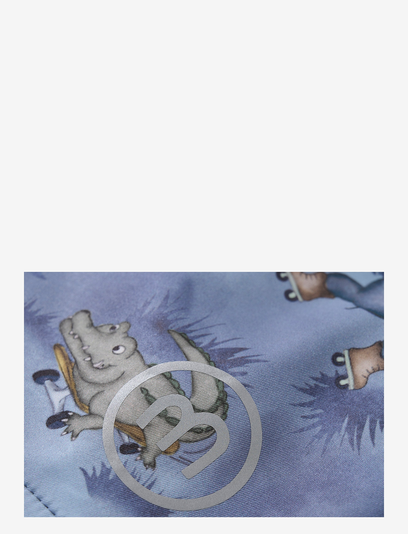 Minymo - Softshell Jacket AOP - efterårsjakker - flint stone - 3