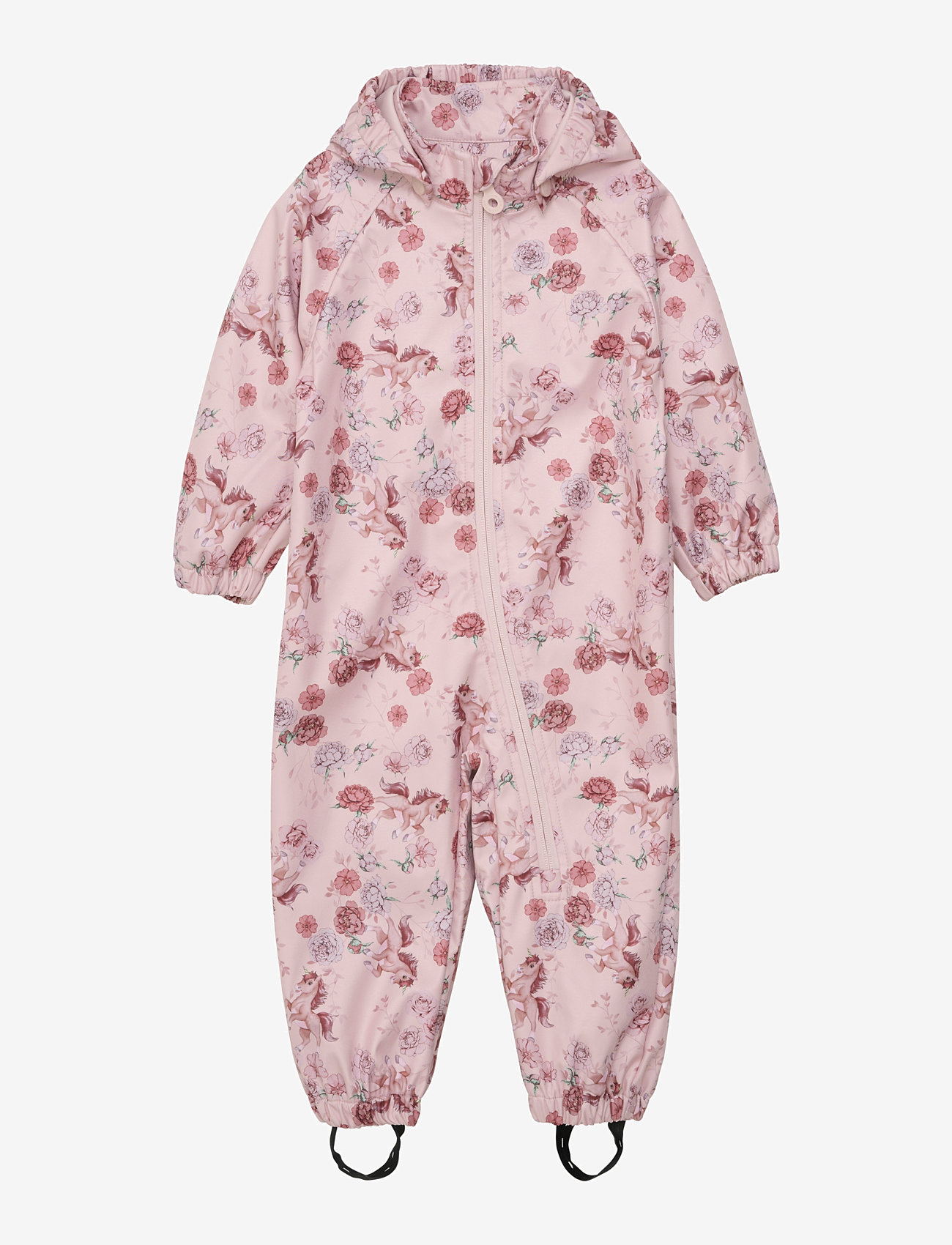 Minymo - Softshell Suit AOP - peach whip - 0