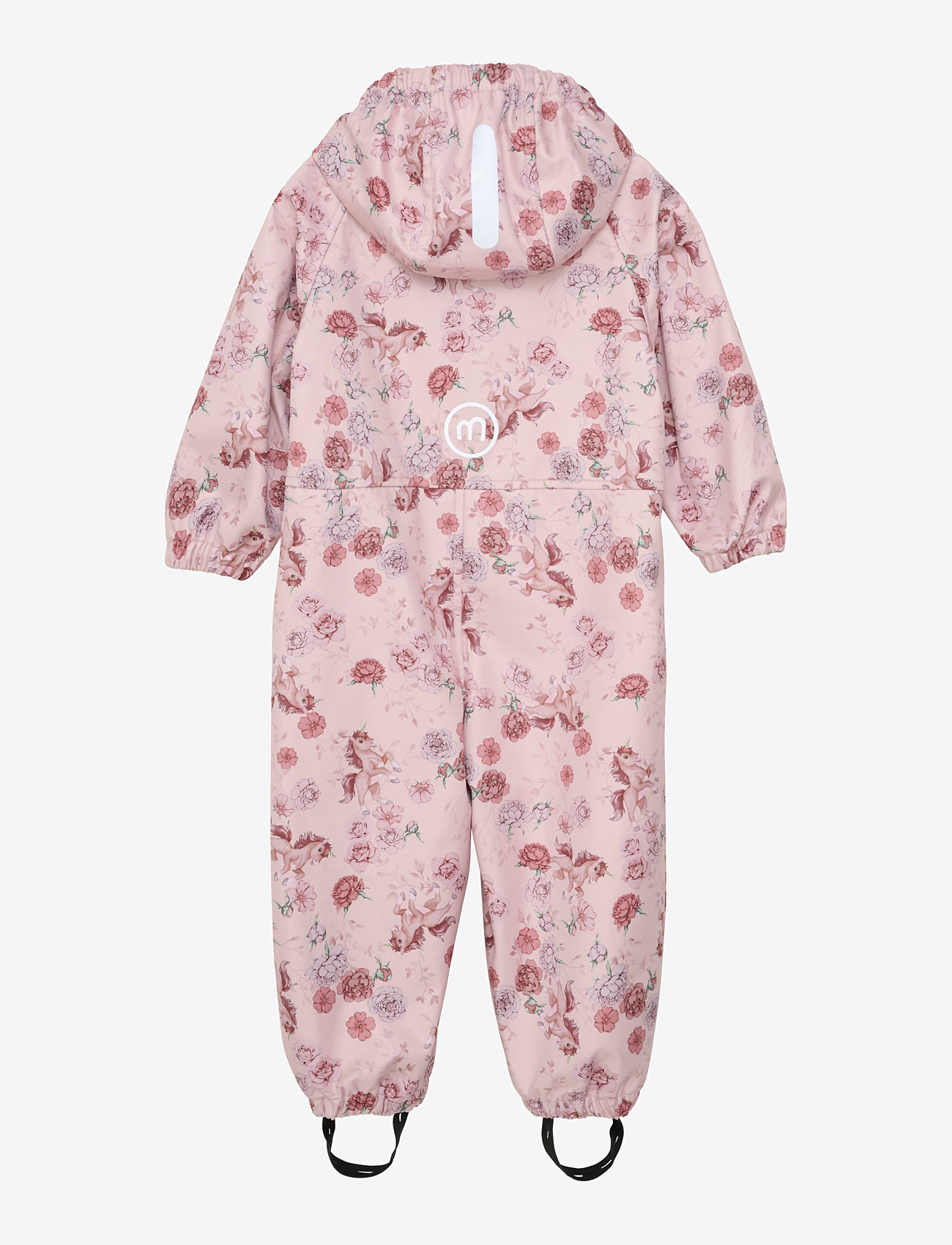 Minymo - Softshell Suit AOP - peach whip - 1