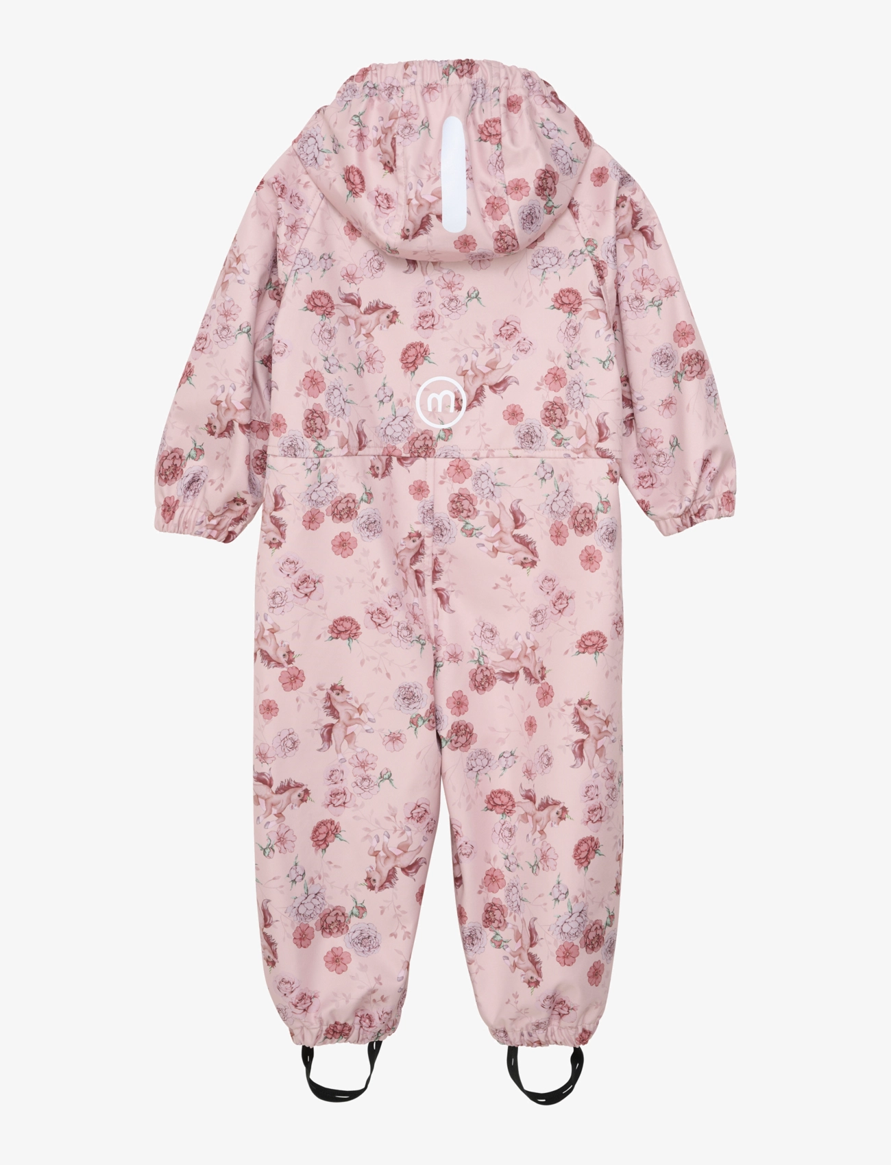 Minymo - Softshell Suit AOP - peach whip - 1