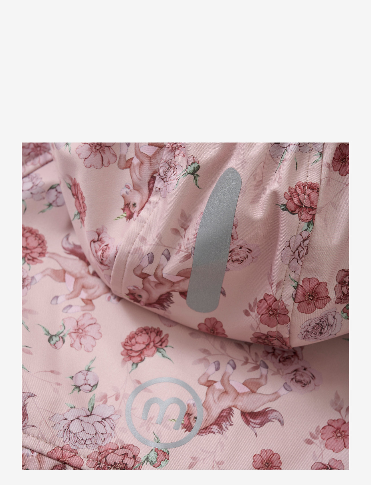 Minymo - Softshell Suit AOP - peach whip - 3