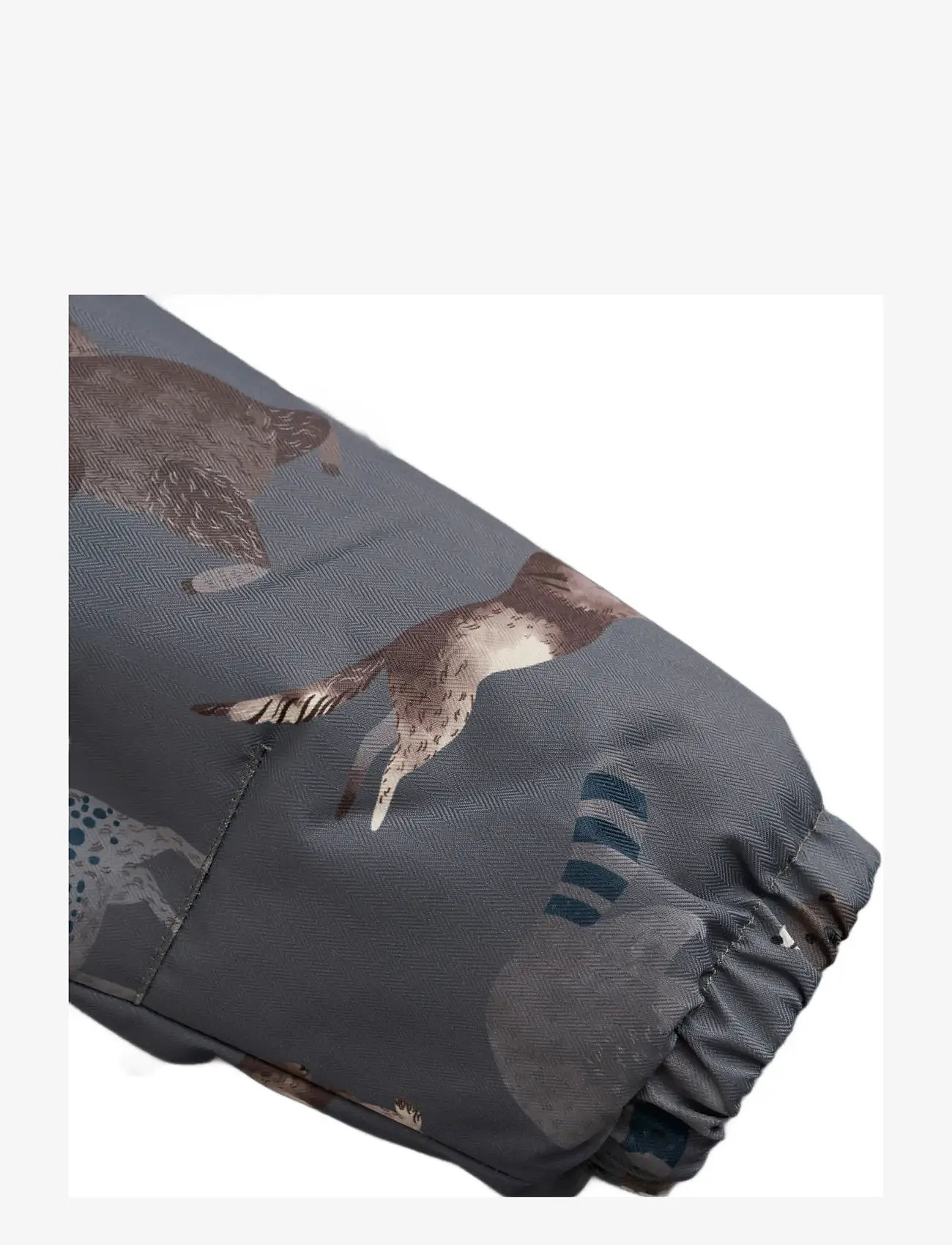 Minymo - Snow Jacket AOP - suusajoped - dark gull grey - 3