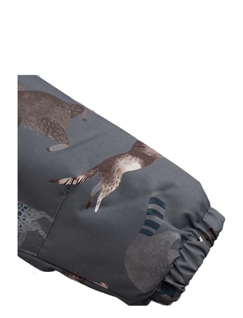 Minymo - Snow Jacket AOP - suusajoped - dark gull grey - 3