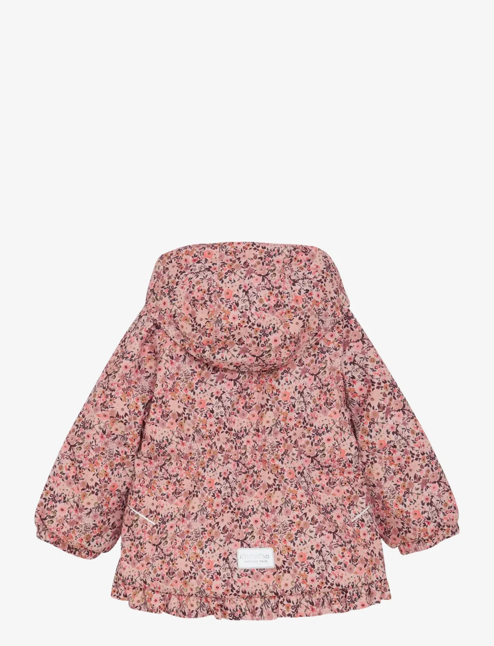 Minymo - Snow Jacket AOP - skijakker - peach whip - 2