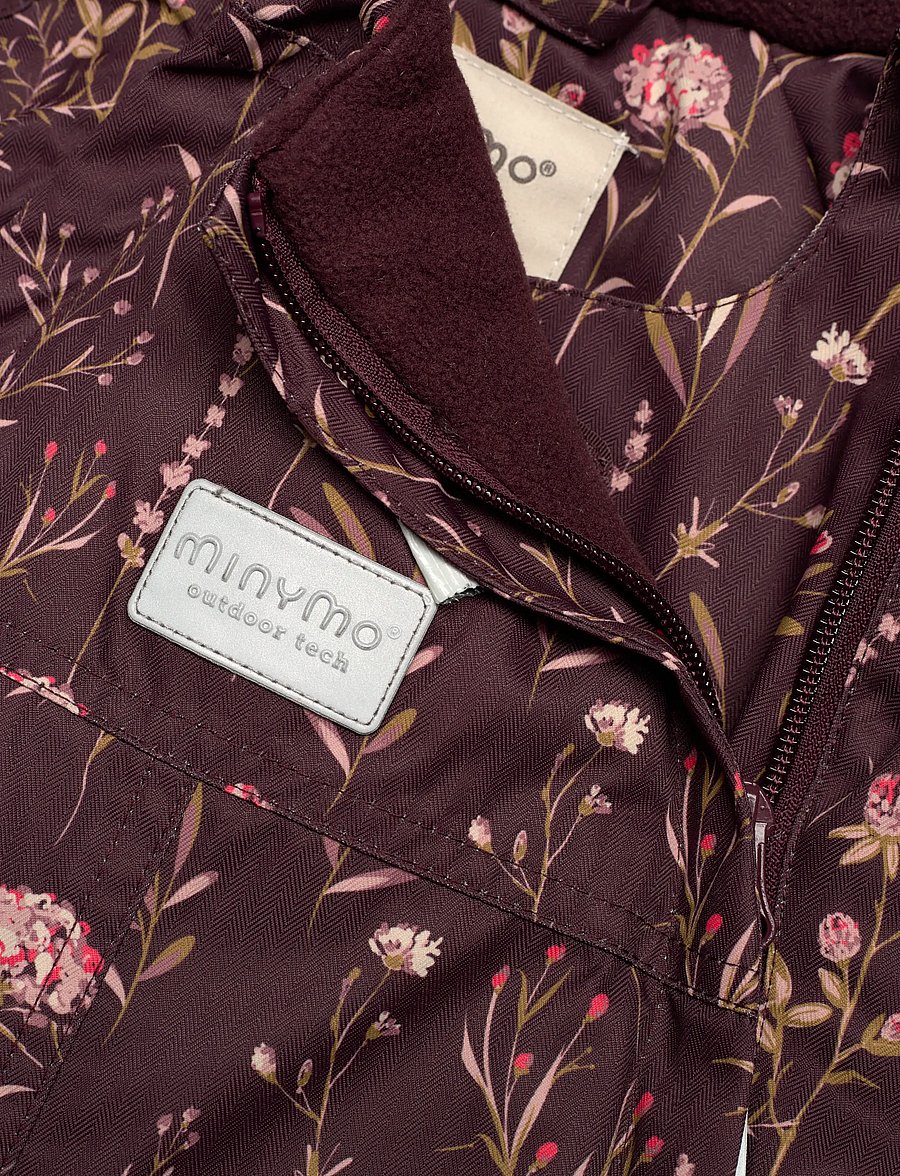 Minymo - Snow Suit AOP - shop efter alder - catawba grape - 2