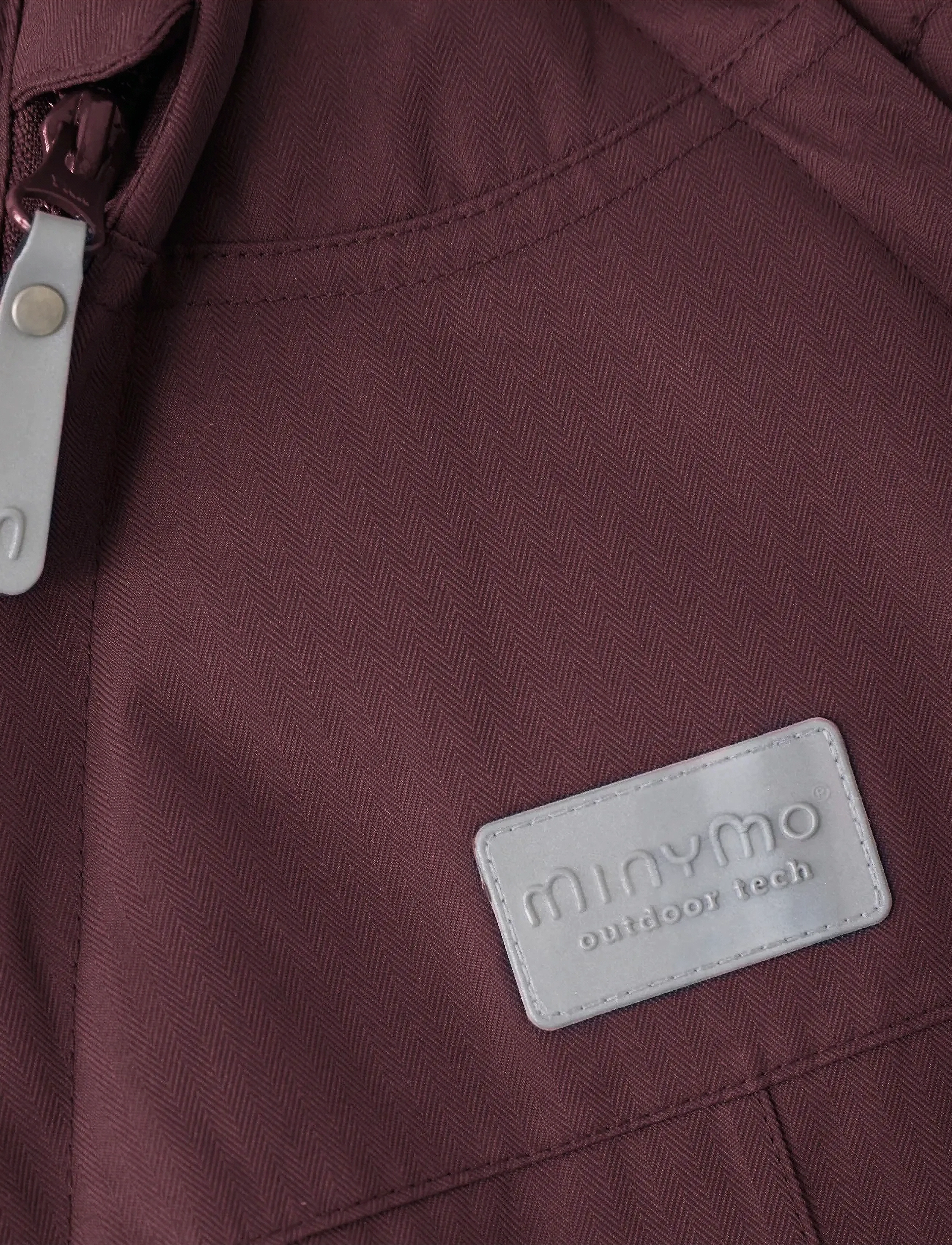 Minymo - Snow Suit - odzież wierzchnia - catawba grape - 3